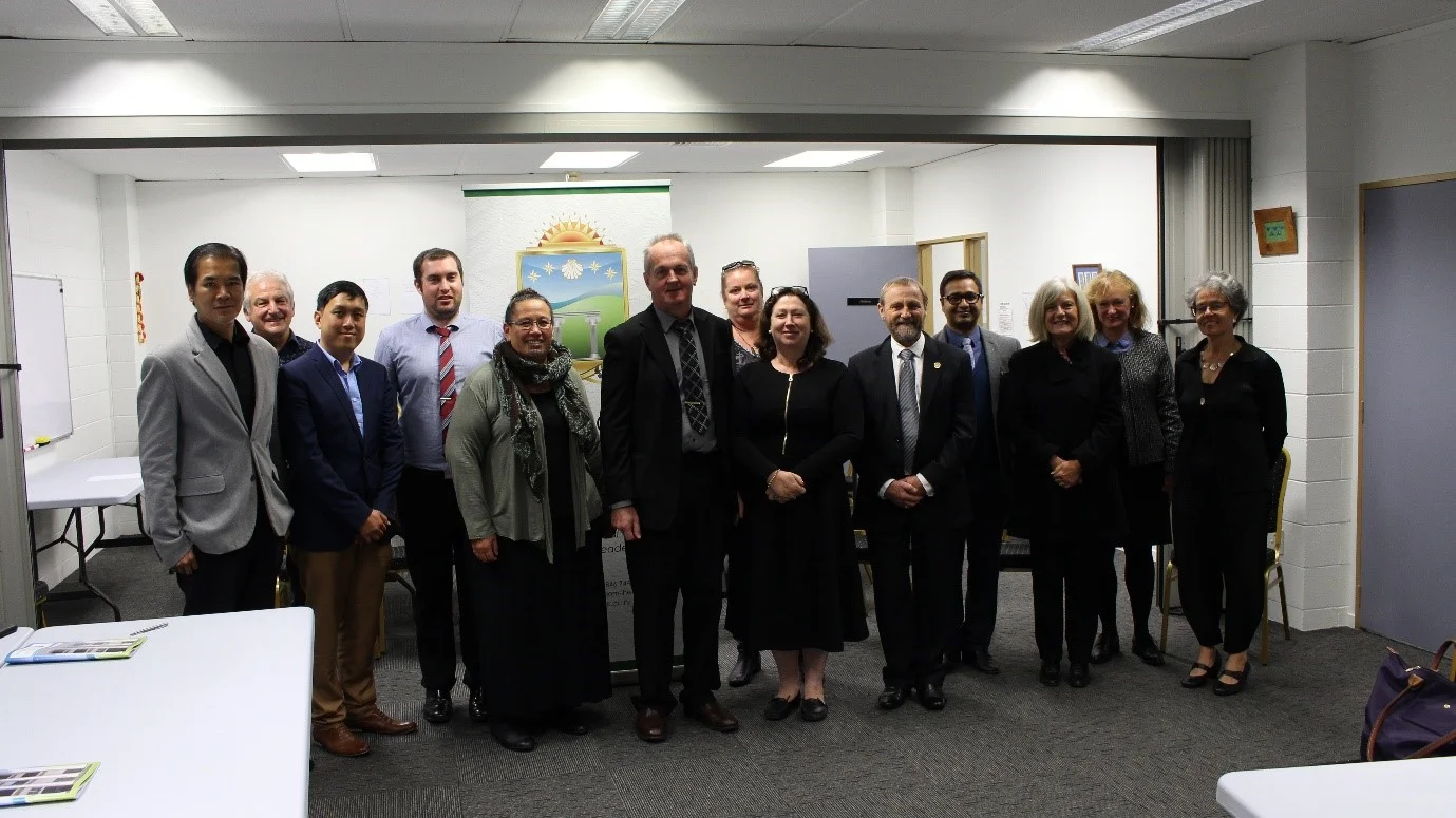 Visiting national and International NZQA Masters Evaluation Panellists and FREEDOM Presidents and faculty