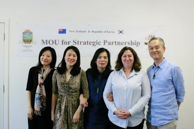 Representatives of both organisations before the signing of MOU