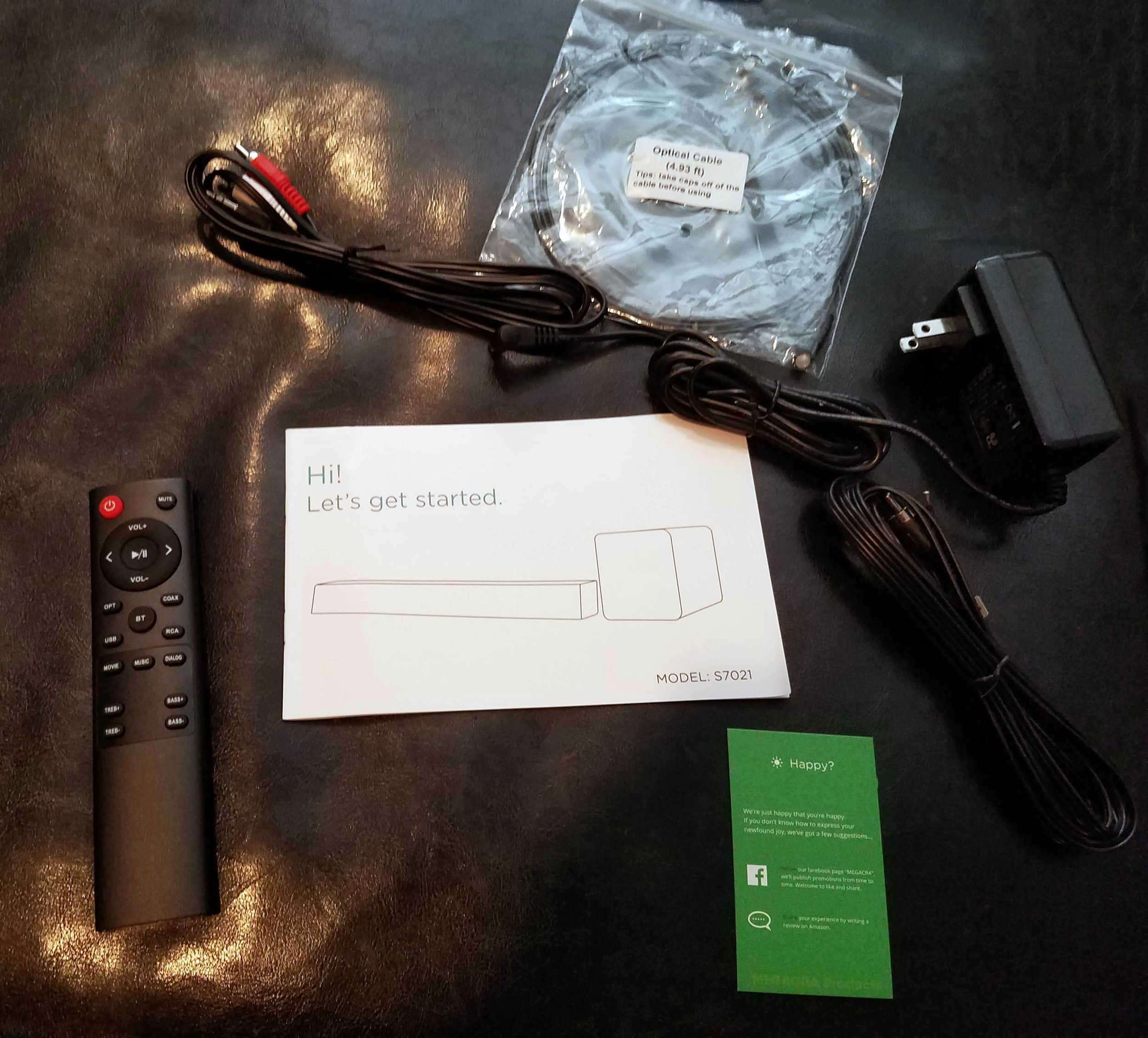 megacra 2.0 channel soundbar