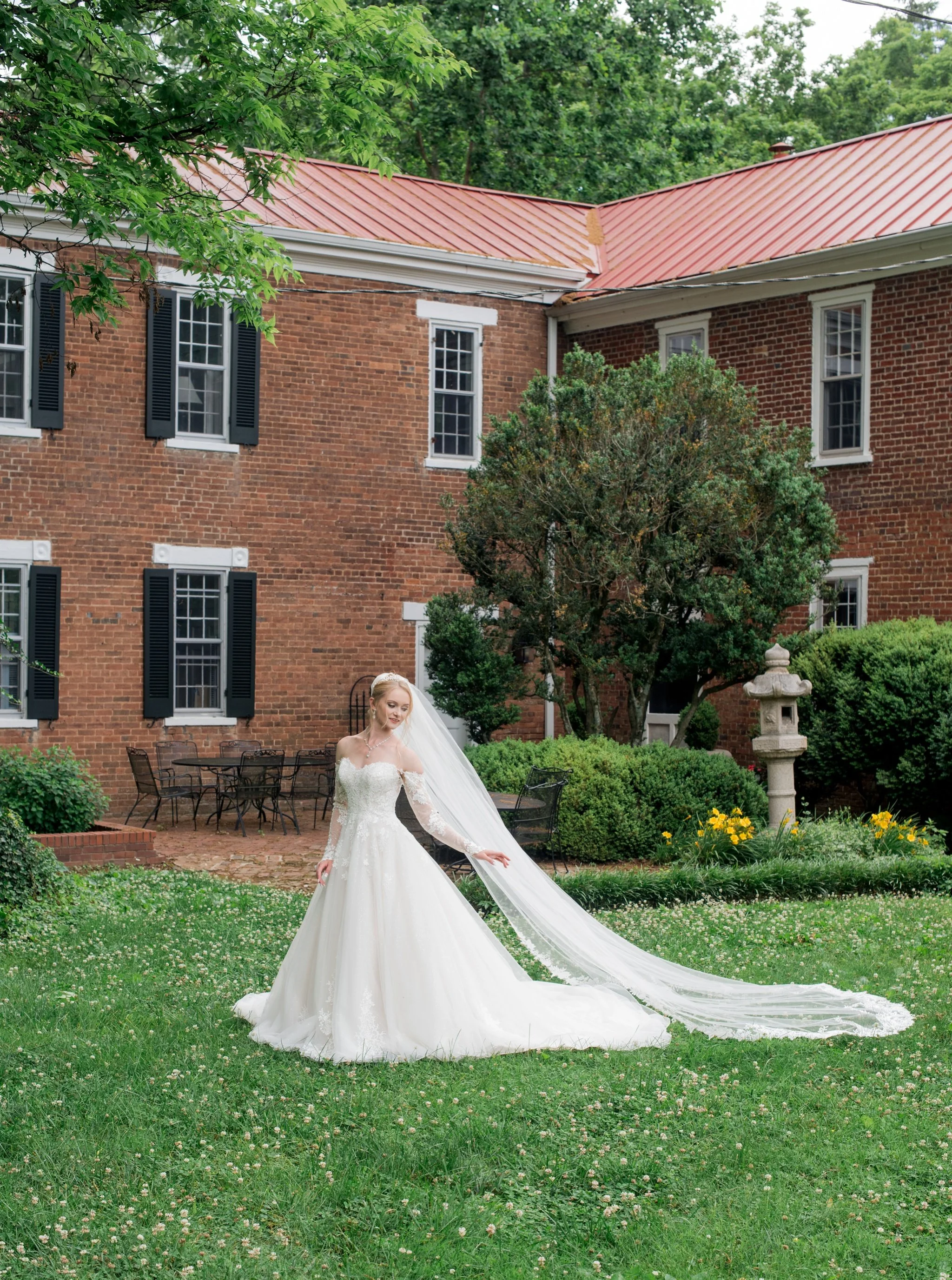 Bridal portrait at Antrim Celebrations