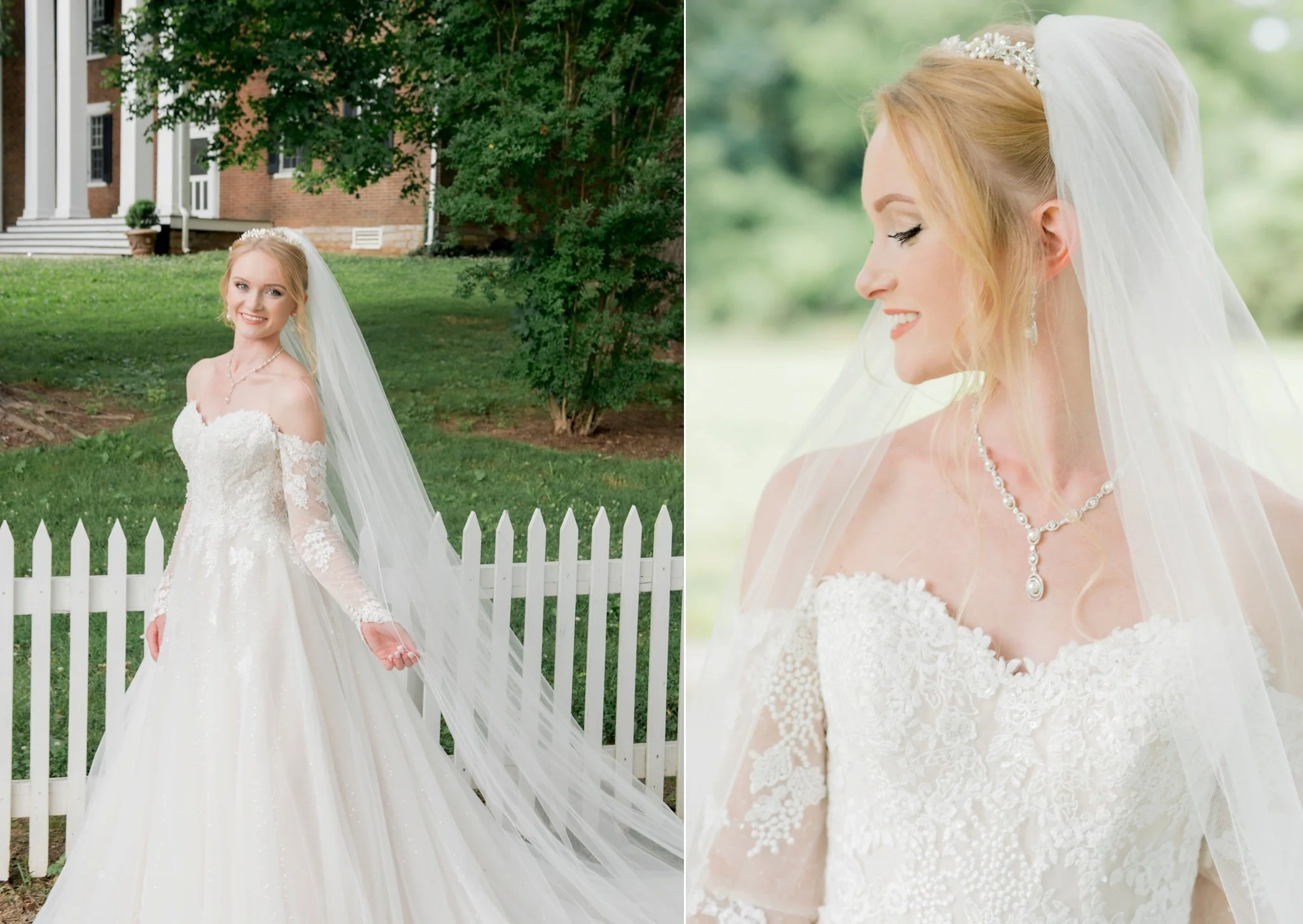 southern bridal portraits