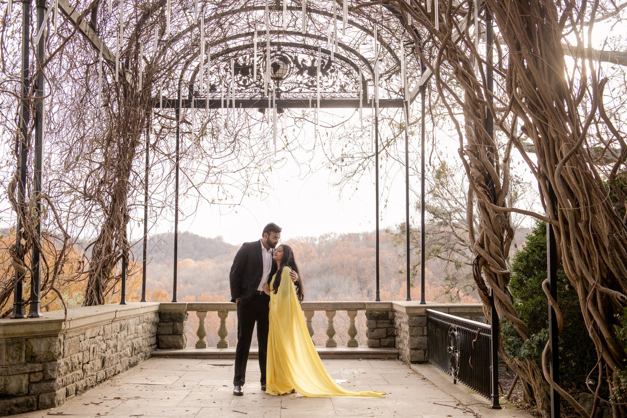 indian wedding engagement session