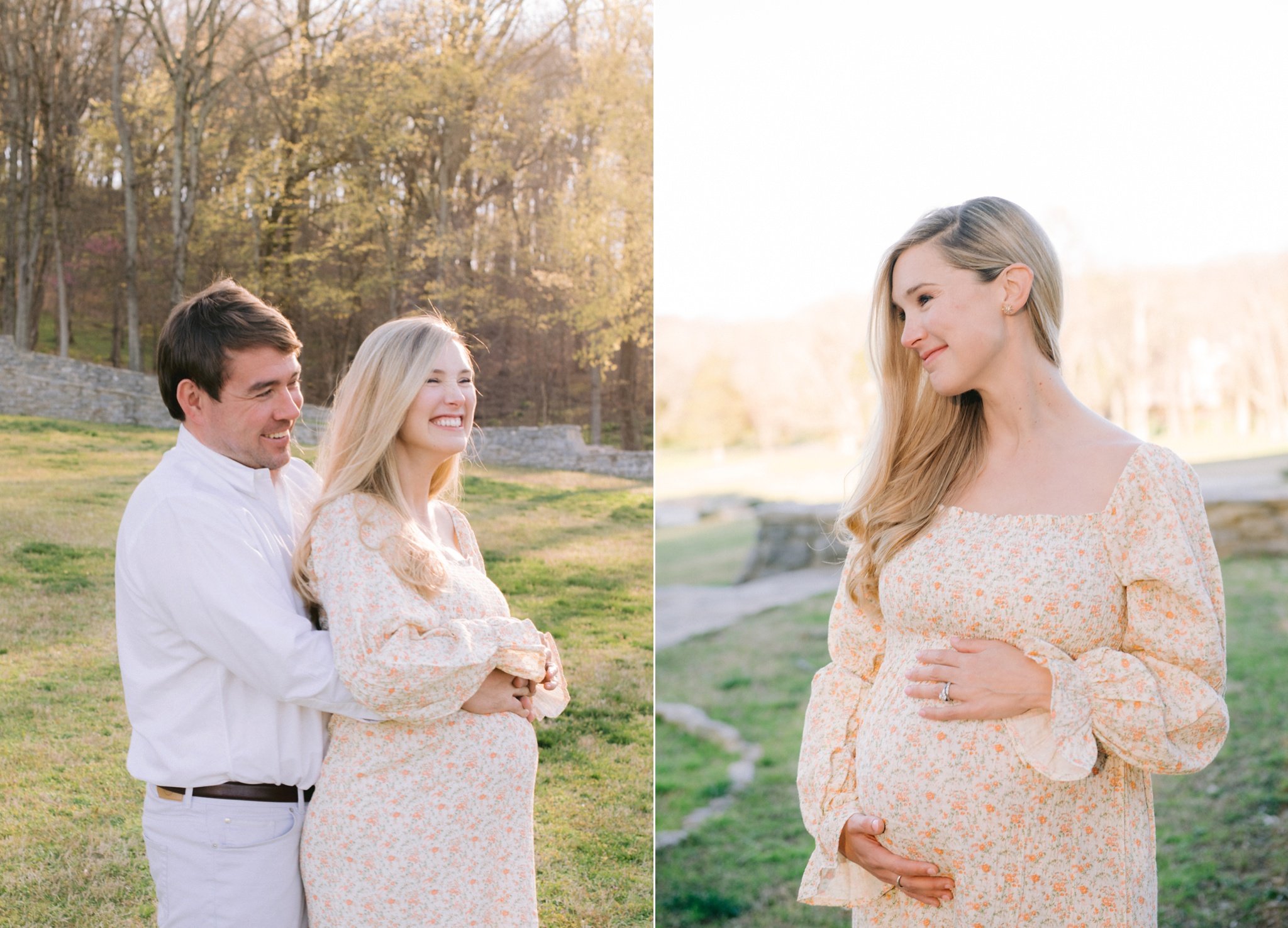 maternity session in nature