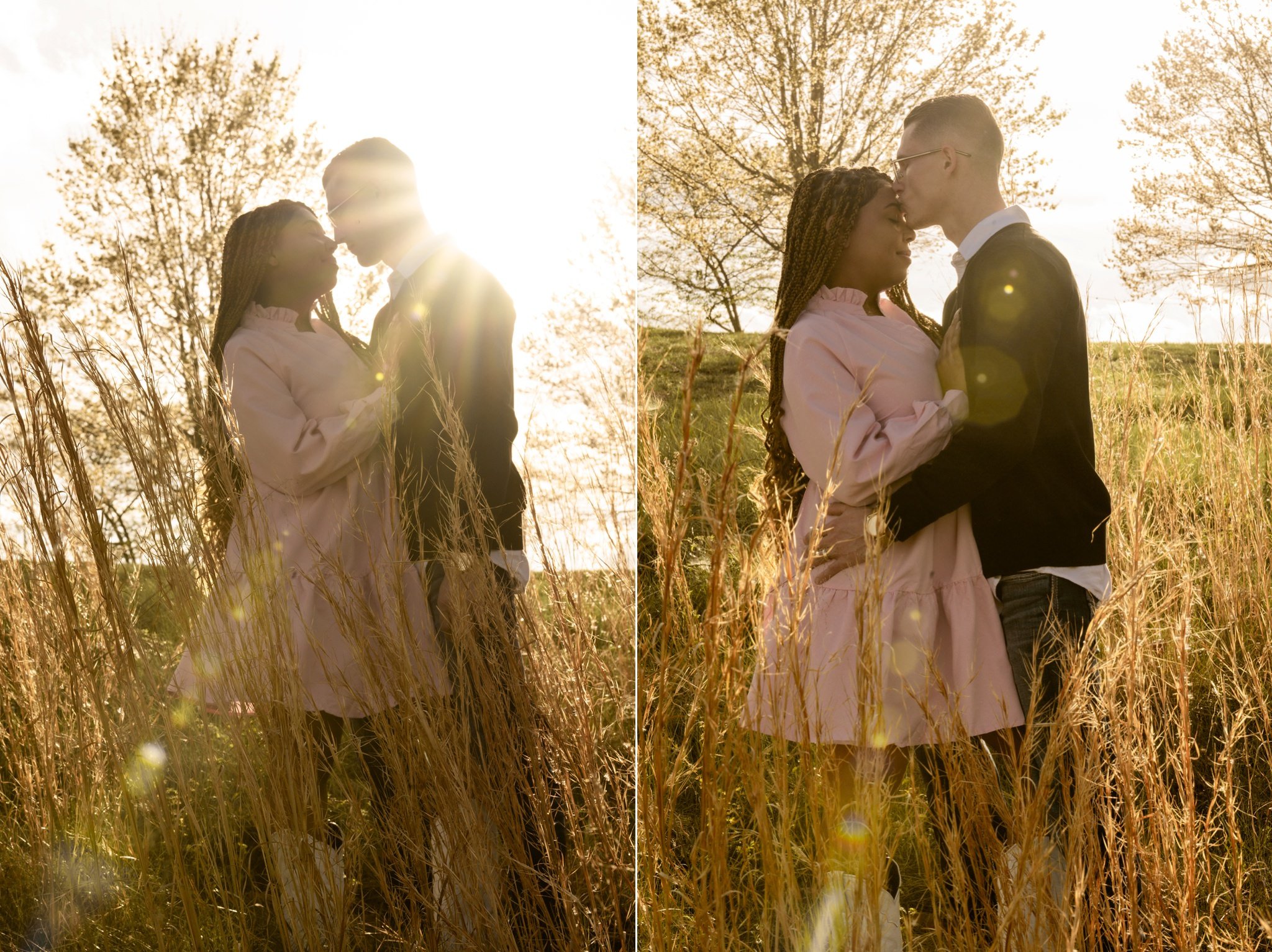 golden hour anniversary session