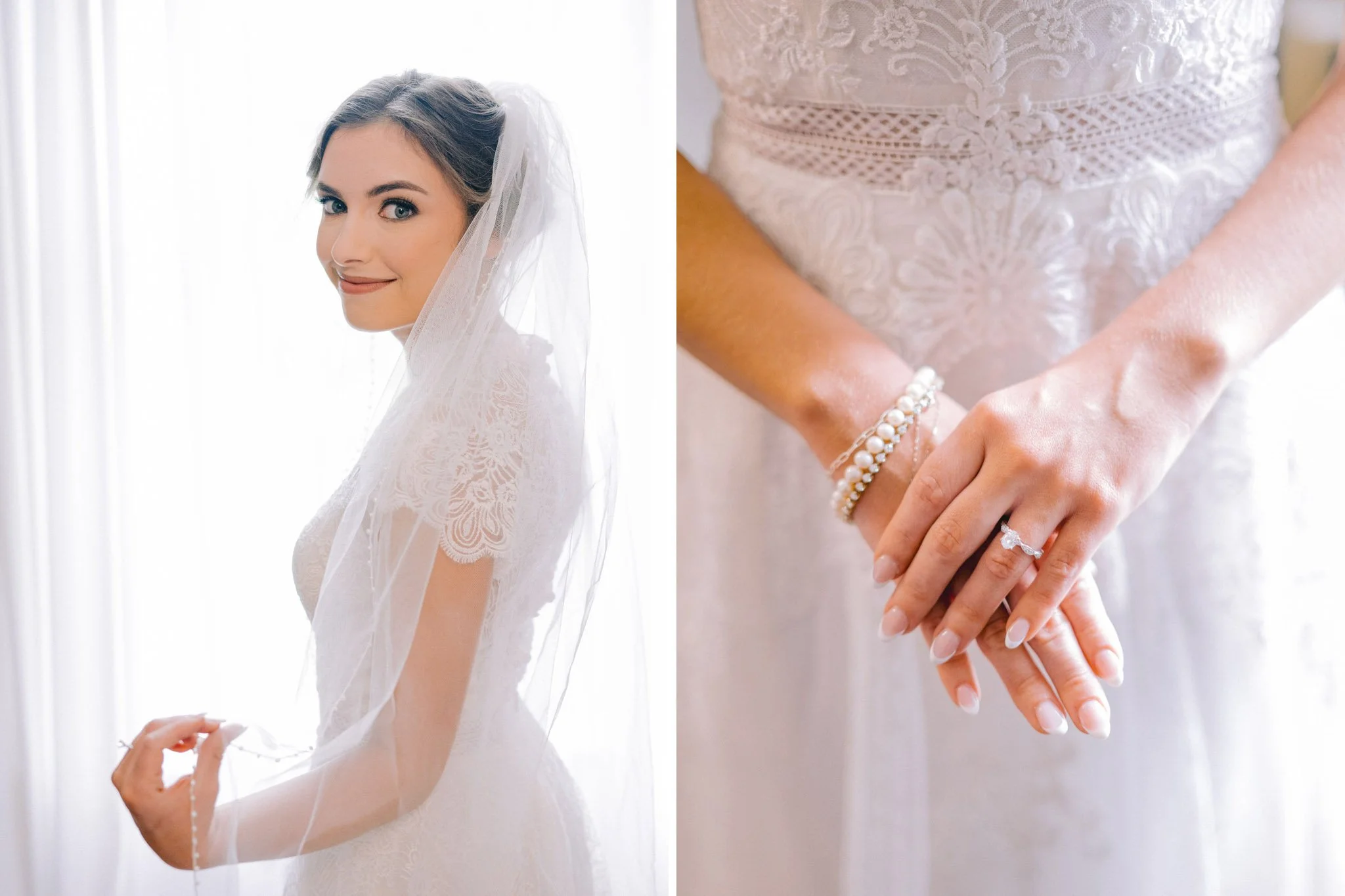 bridal portraits at Macca Villa