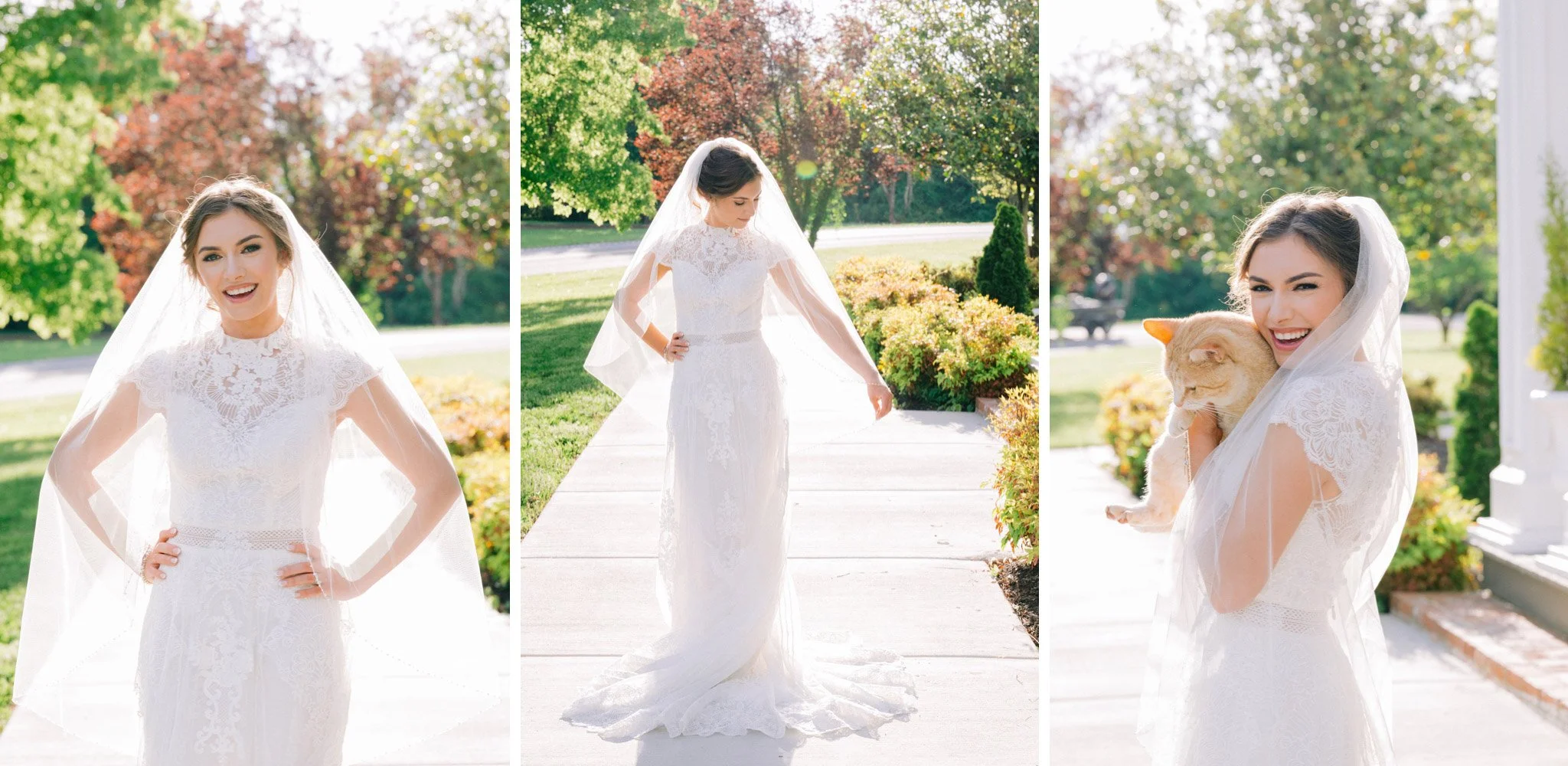 Nashville wedding bridal portraits