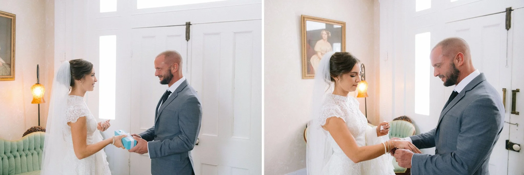 first look with dad at Macca Villa
