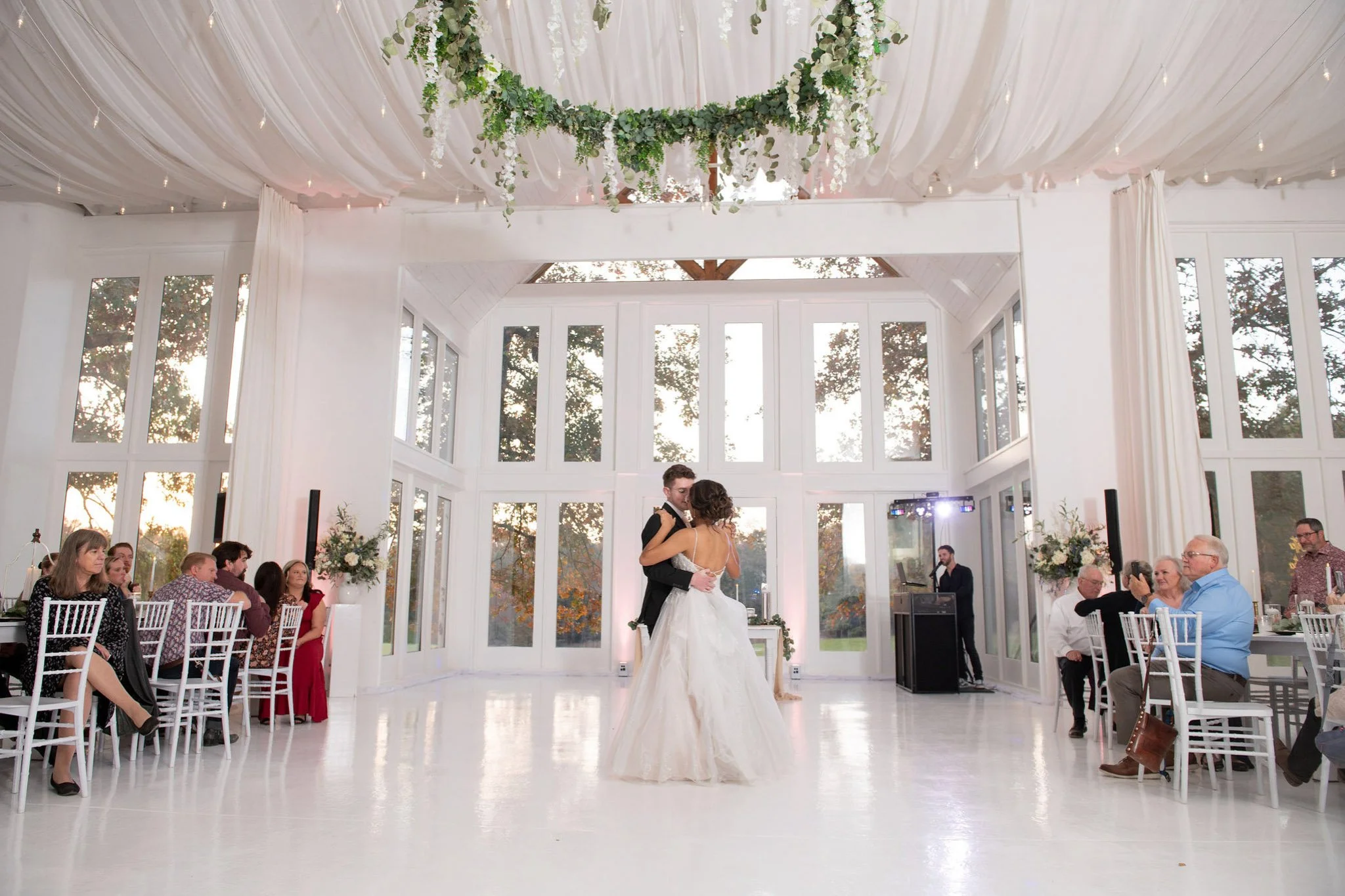 first dance at The Glass House