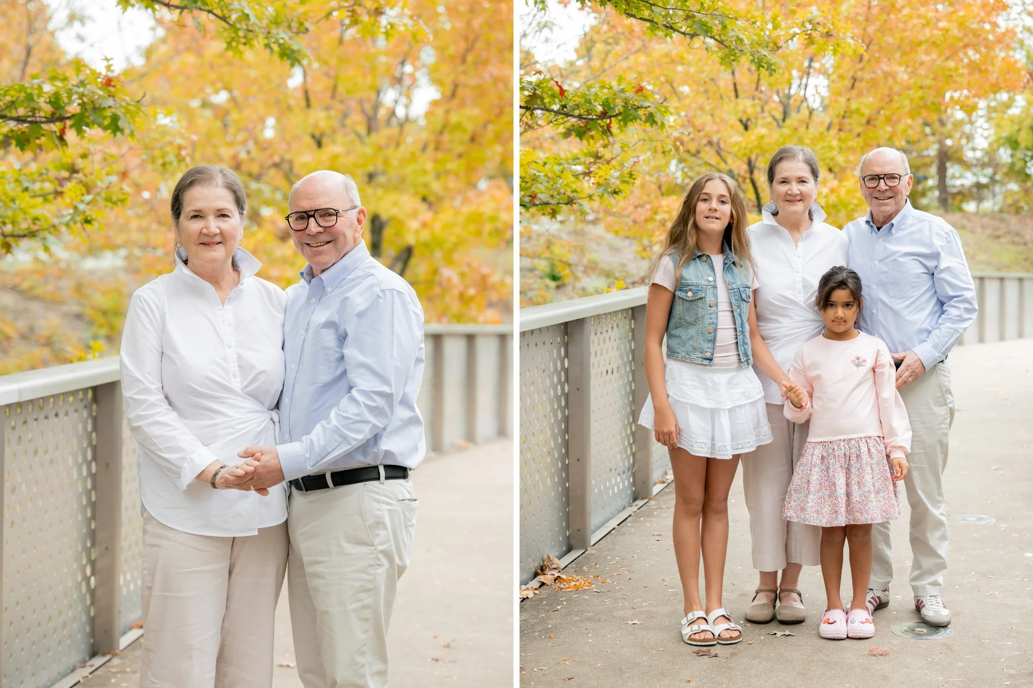 Nashville extended family session during the fall