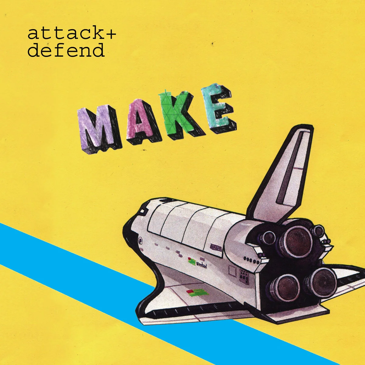 Attack + Defend - Make 4/5 "Make is an album length exploration of possibilities that has little regard for trendy styles, relying instead on spontaneity and a hefty handful of surrealism " Subba Cultcha "... a left field, hyperactive jumble of skewed beats, rambling vocals and sinister keyboards " Kruger