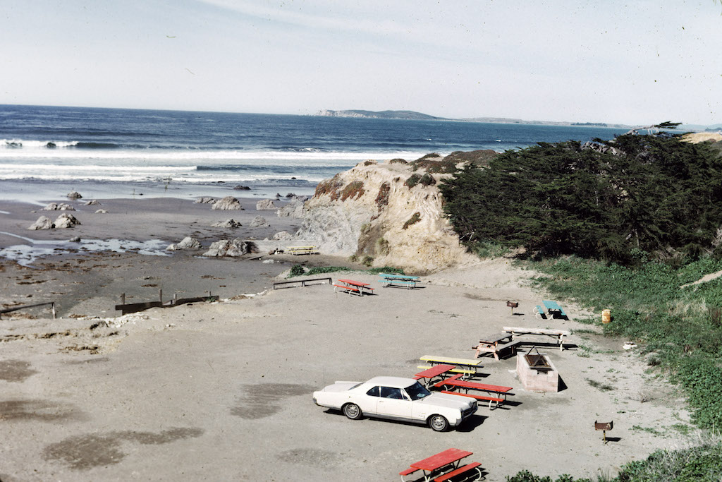 Plage, Dillon, février 1971 © J. B. Jackson Pictorial Material Collection, University of New Mexico Librairies