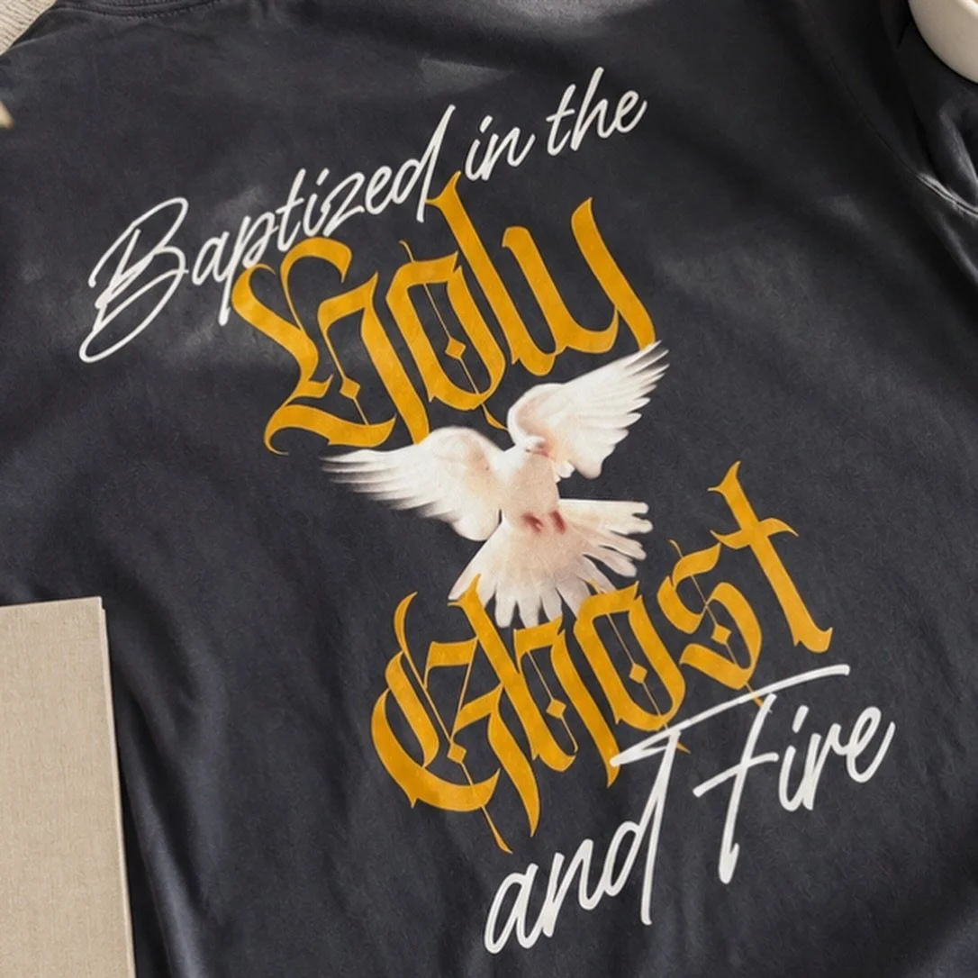 🕊️ THE PROMISE:
Matthew 3:11 (KJV)
&ldquo;I indeed baptize you with water unto repentance: but he that cometh after me is mightier than I, whose shoes I am not worthy to bear: he shall baptize you with the Holy Ghost, and with fire.&rdquo;

&ldquo;B