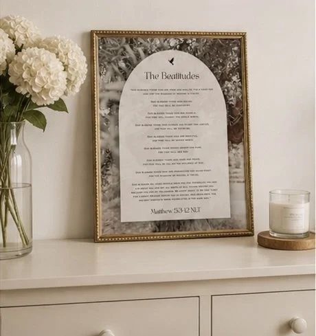 Beatitudes Printable Wall Art