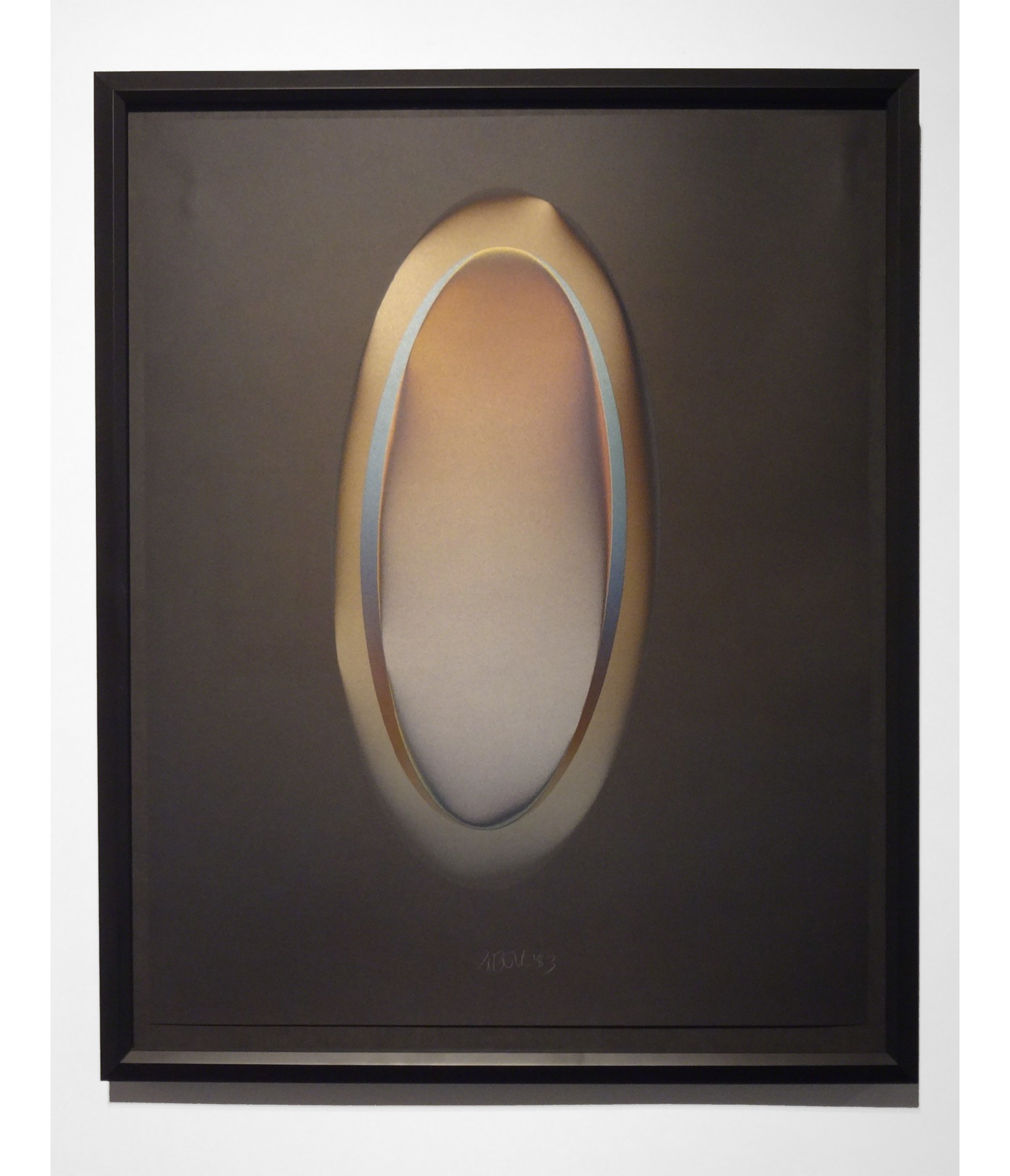MELBK 12 elliptic vapor drawing, 1983