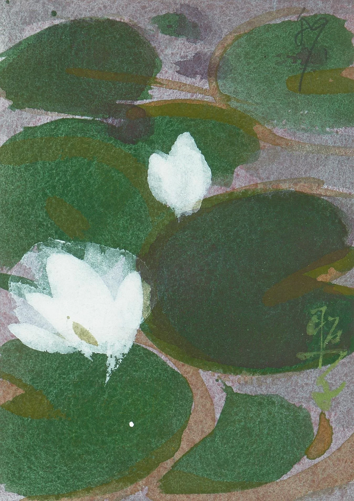 Water Lilies, 1989