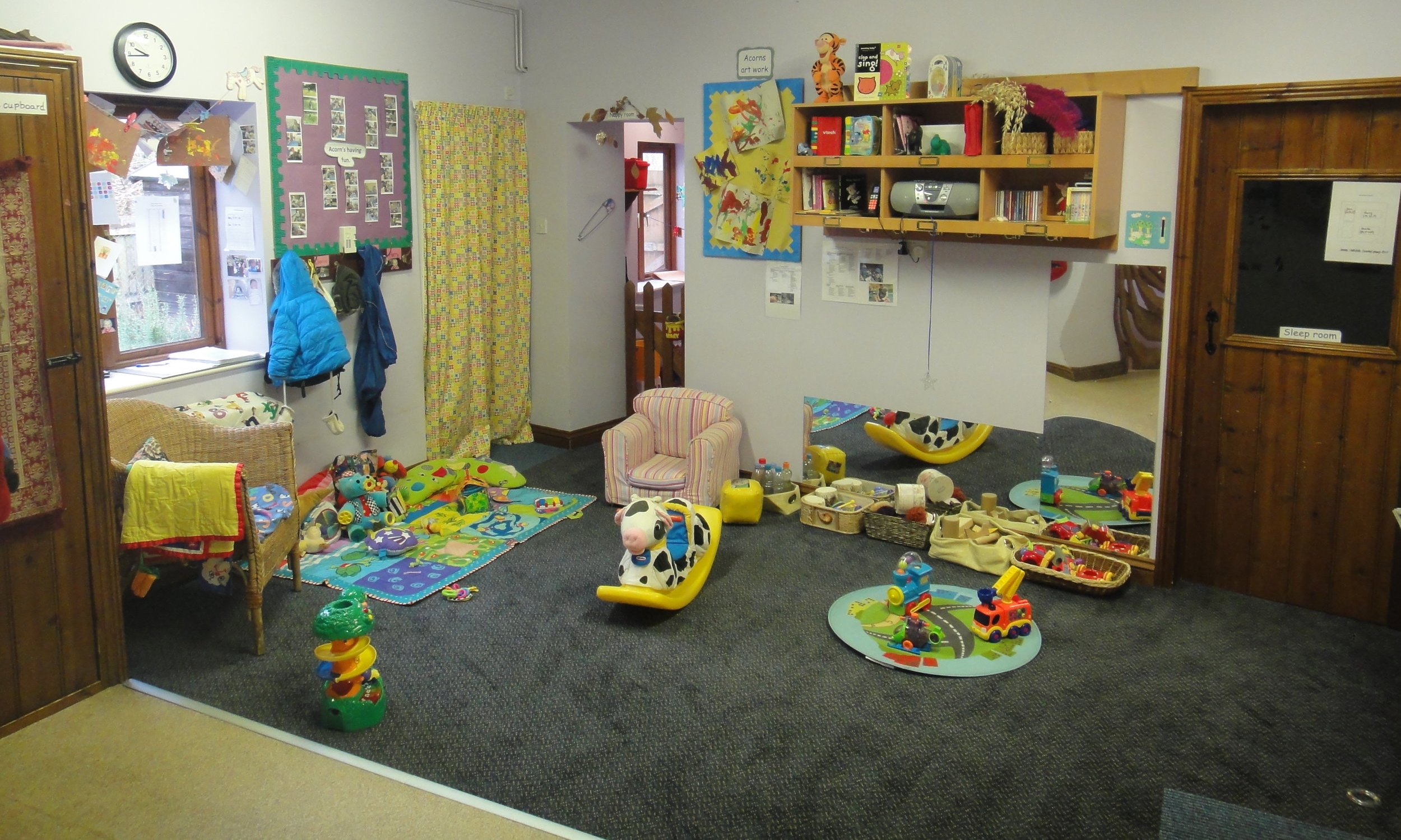 The Acorns' room