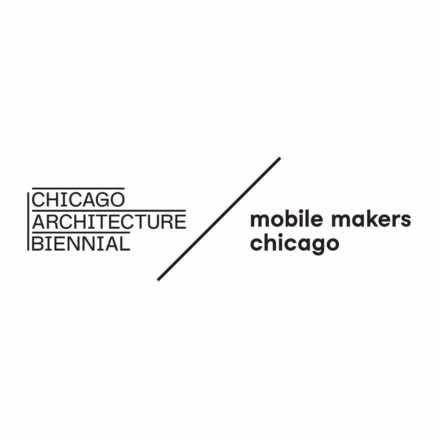 We&rsquo;re thrilled to share that Mobile Makers has been selected as the Education Partner for the fifth edition of the Chicago Architecture Biennial (@chicagoarchitecturebiennial), CAB 5: This is a Rehearsal, curated by the interdisciplinary arts c