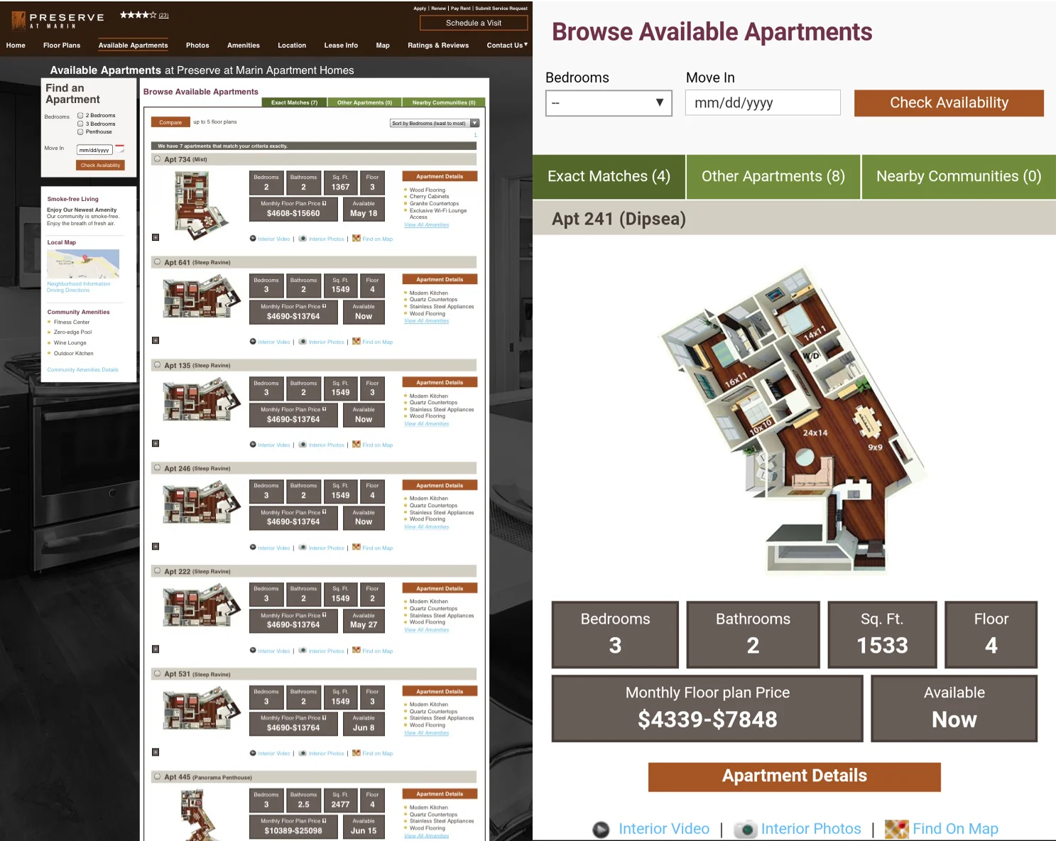 Before / After | Floor Plans