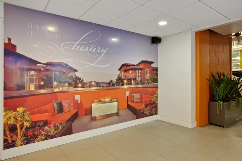 Wall Graphic - Garage Entry