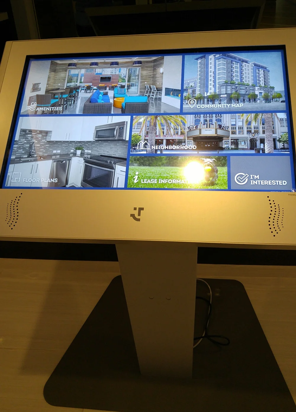 Detail for Kiosk Interface