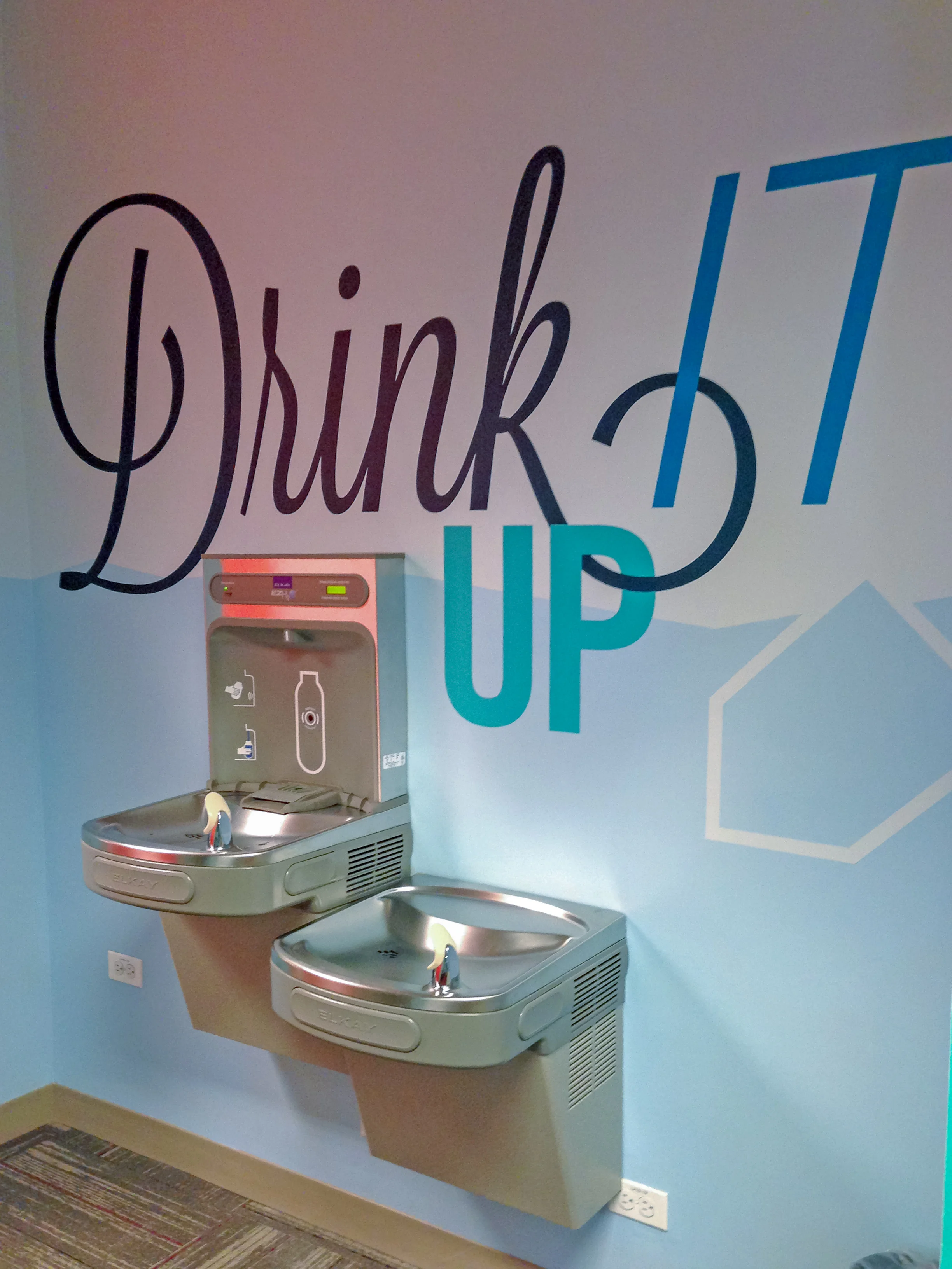 Water Bottle Station