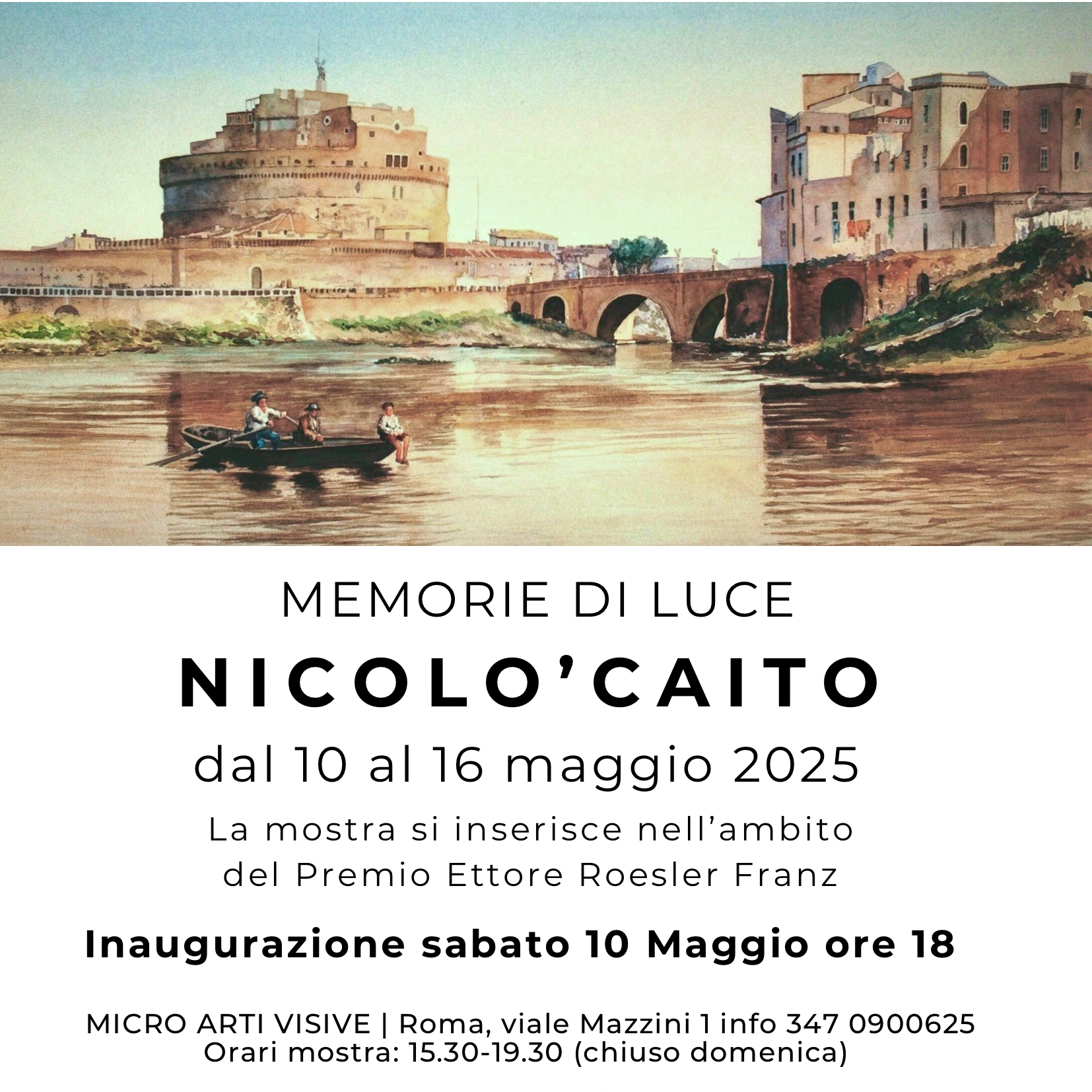 MEMORIE DI LUCE . NICOLO' CAITO 