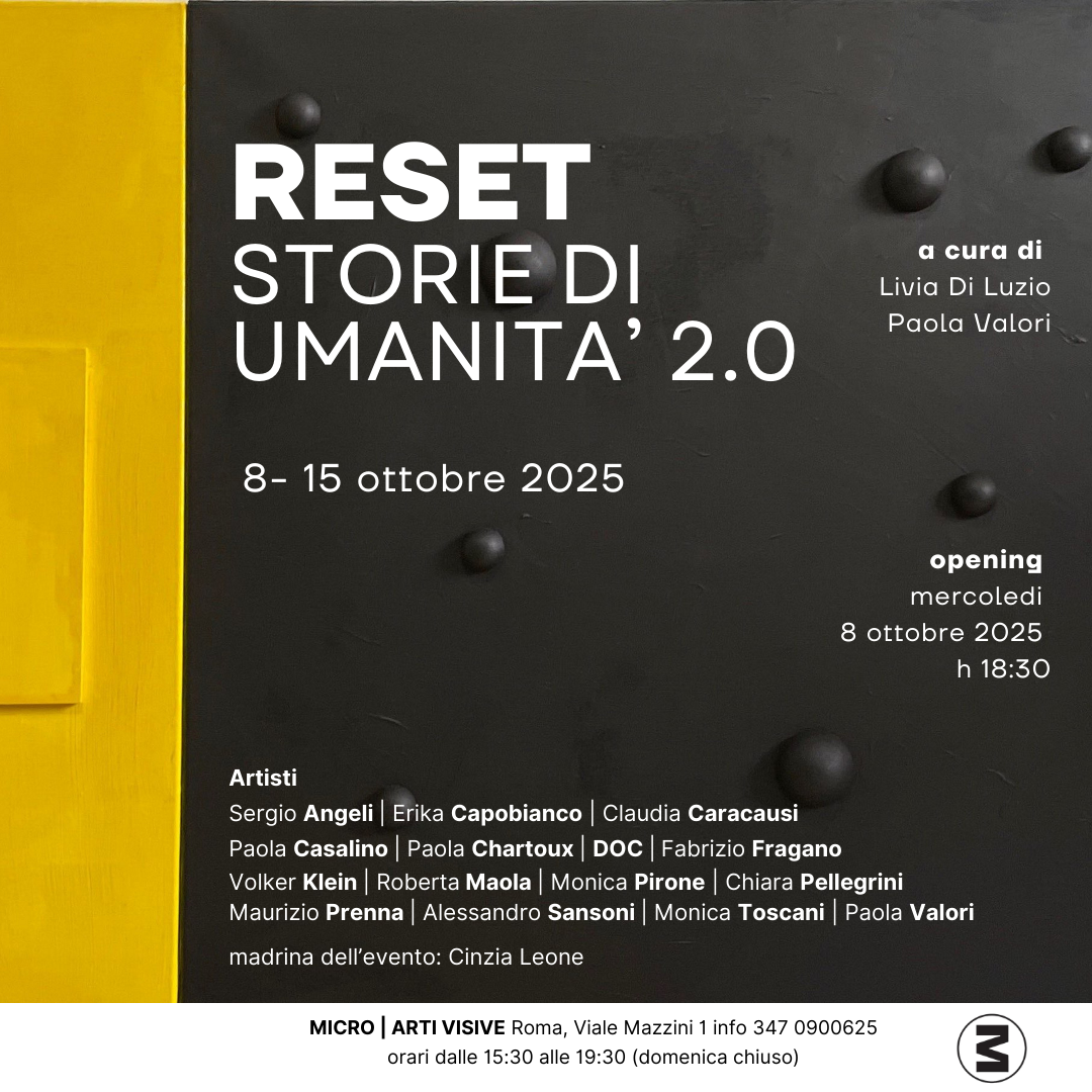 RESET. Storie di umanita’ 2.0