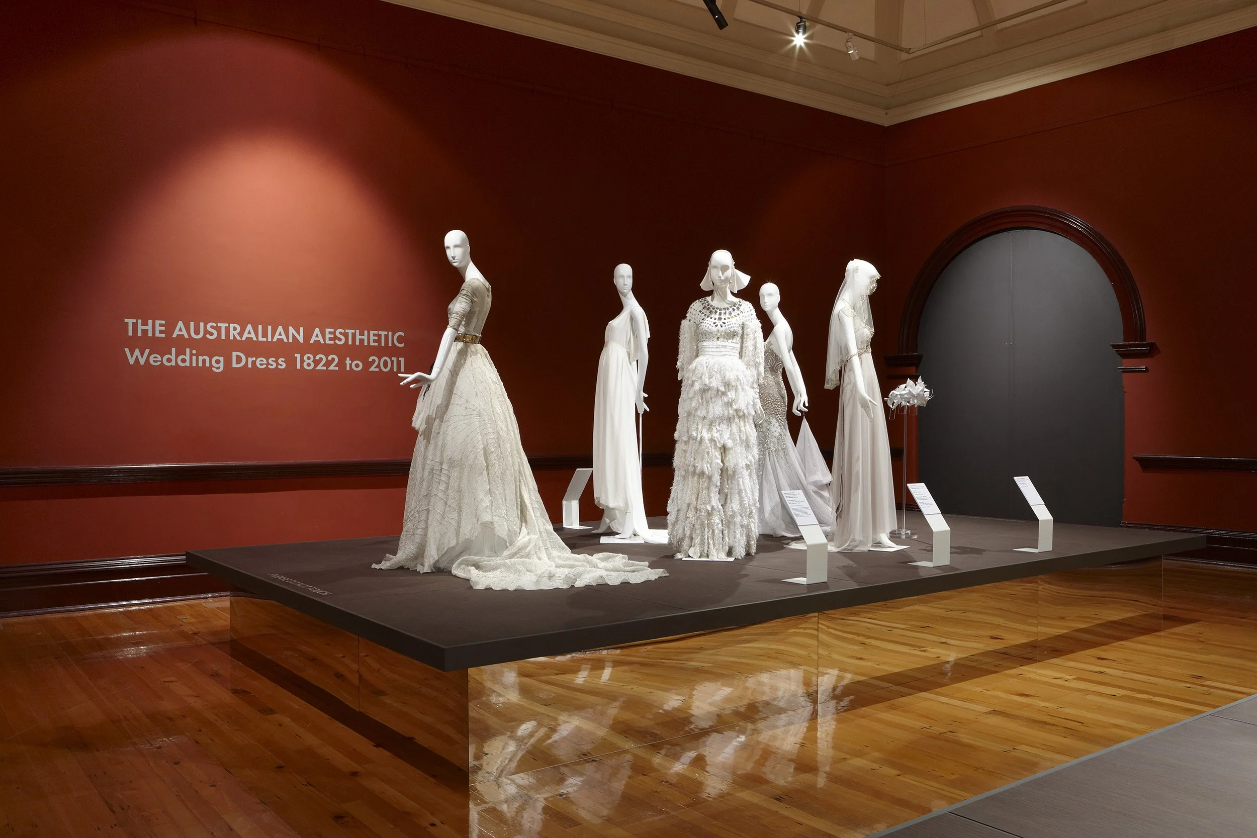 White Wedding Dress | Universal Design Studio | Bendigo Art Gallery