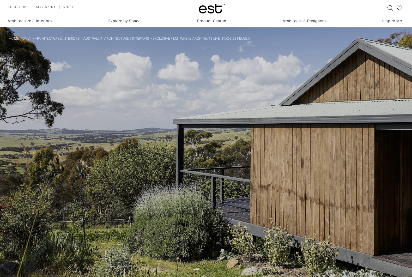 Est Living - Where Architects Live  (Copy)