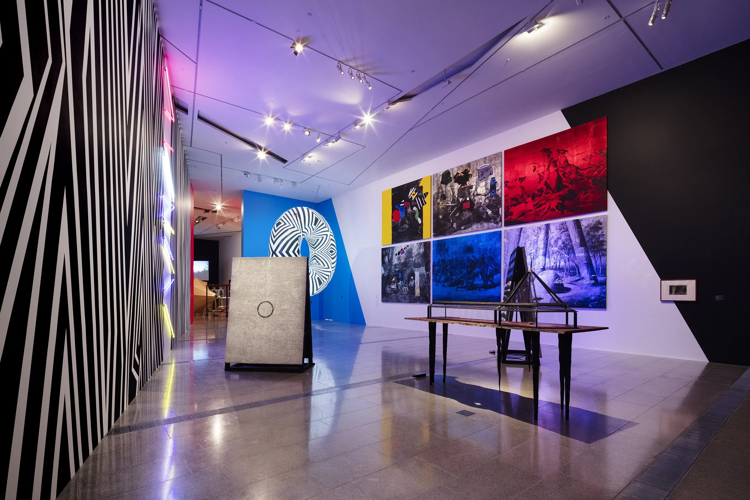 Brook Andrew | The Right to Offend is Sacred | The Ian Potter Centre: NGV Australia 