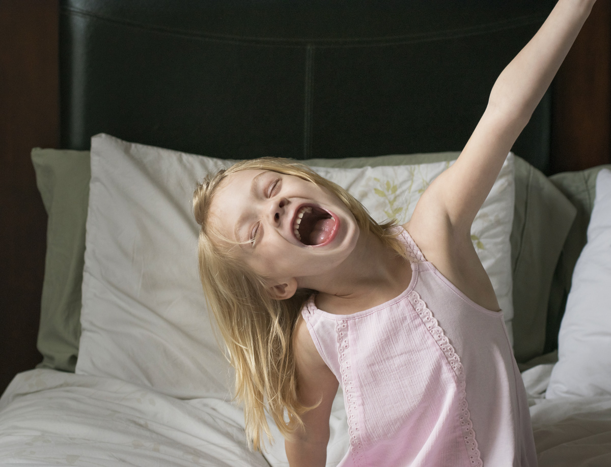 I love this candid moment. "I am girl; hear me roar!"