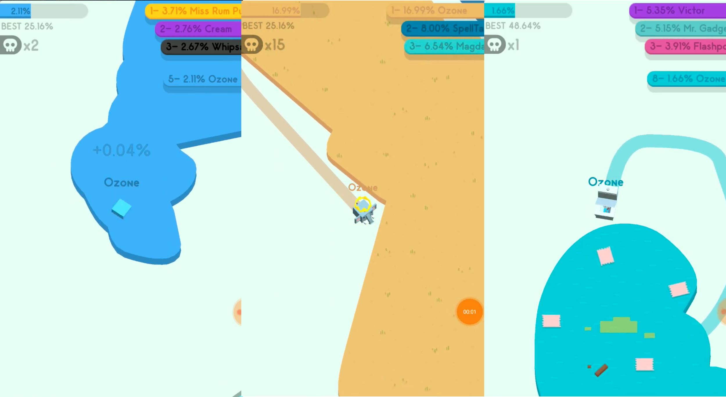 Paper.io 2 Map Control: 100.00% [iscribble.io] 