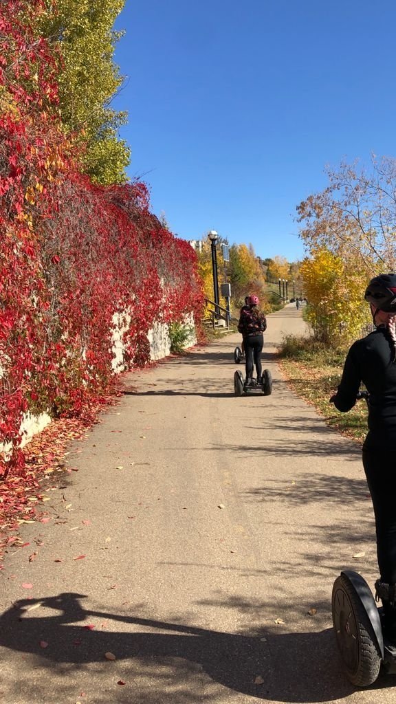 Fall is our favorite time to Segway 