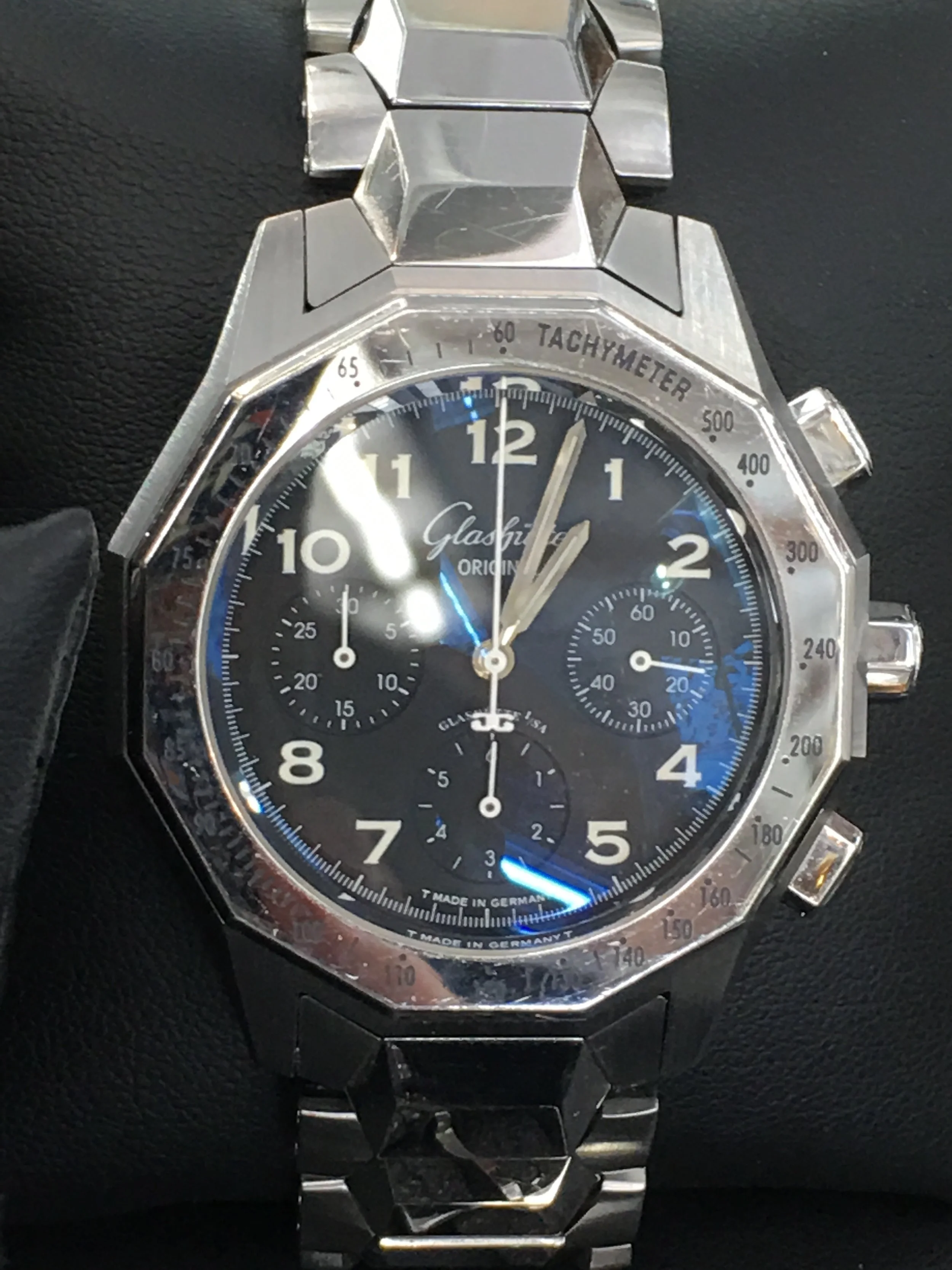 Glashutte Chronograph Automatic. R. Wolf Fine Jewelry &amp; Watches. Full