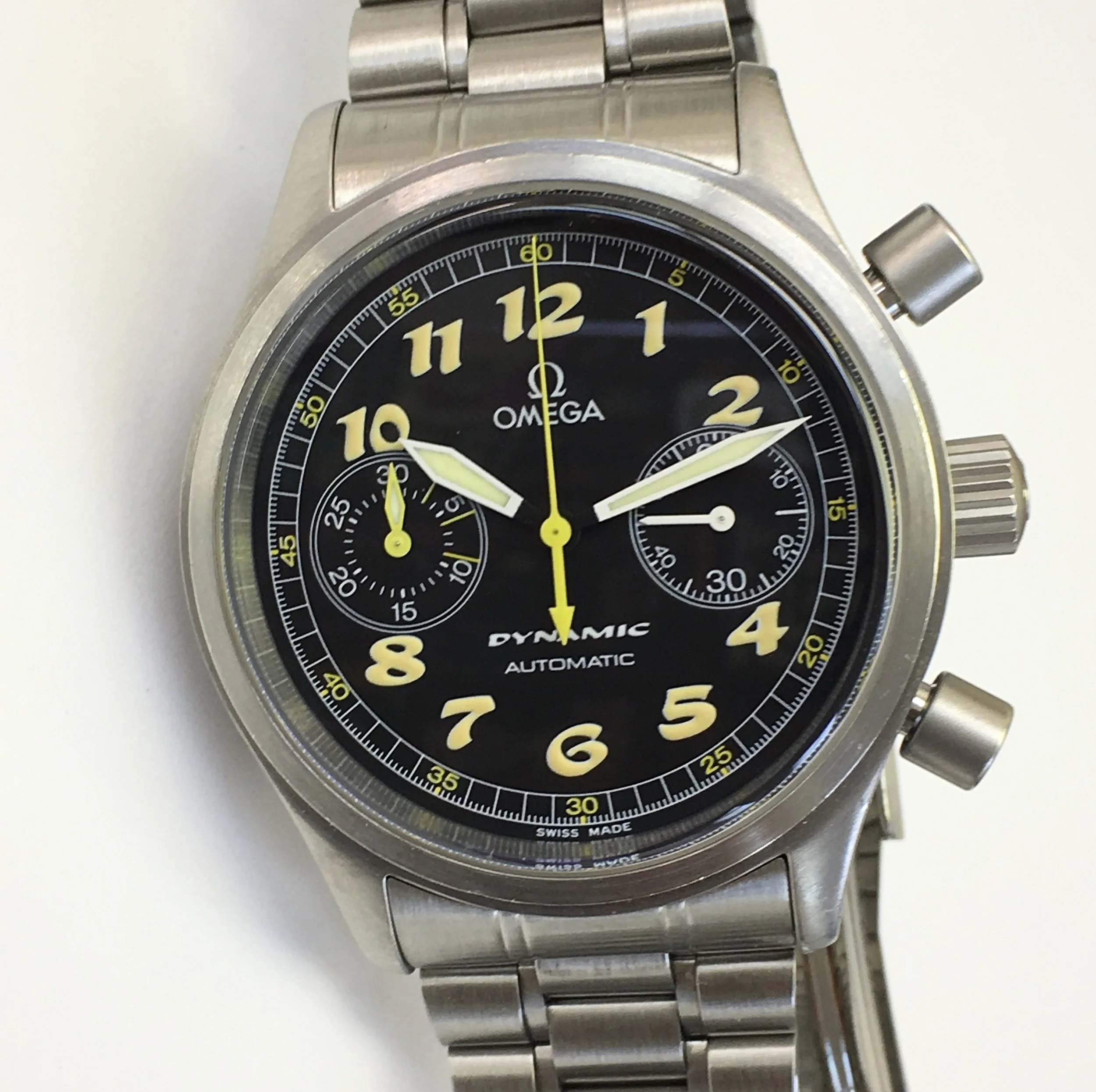 Omega Dynamic Chronograph Automatic. R. Wolf Fine Jewelry &amp; Watches. Front