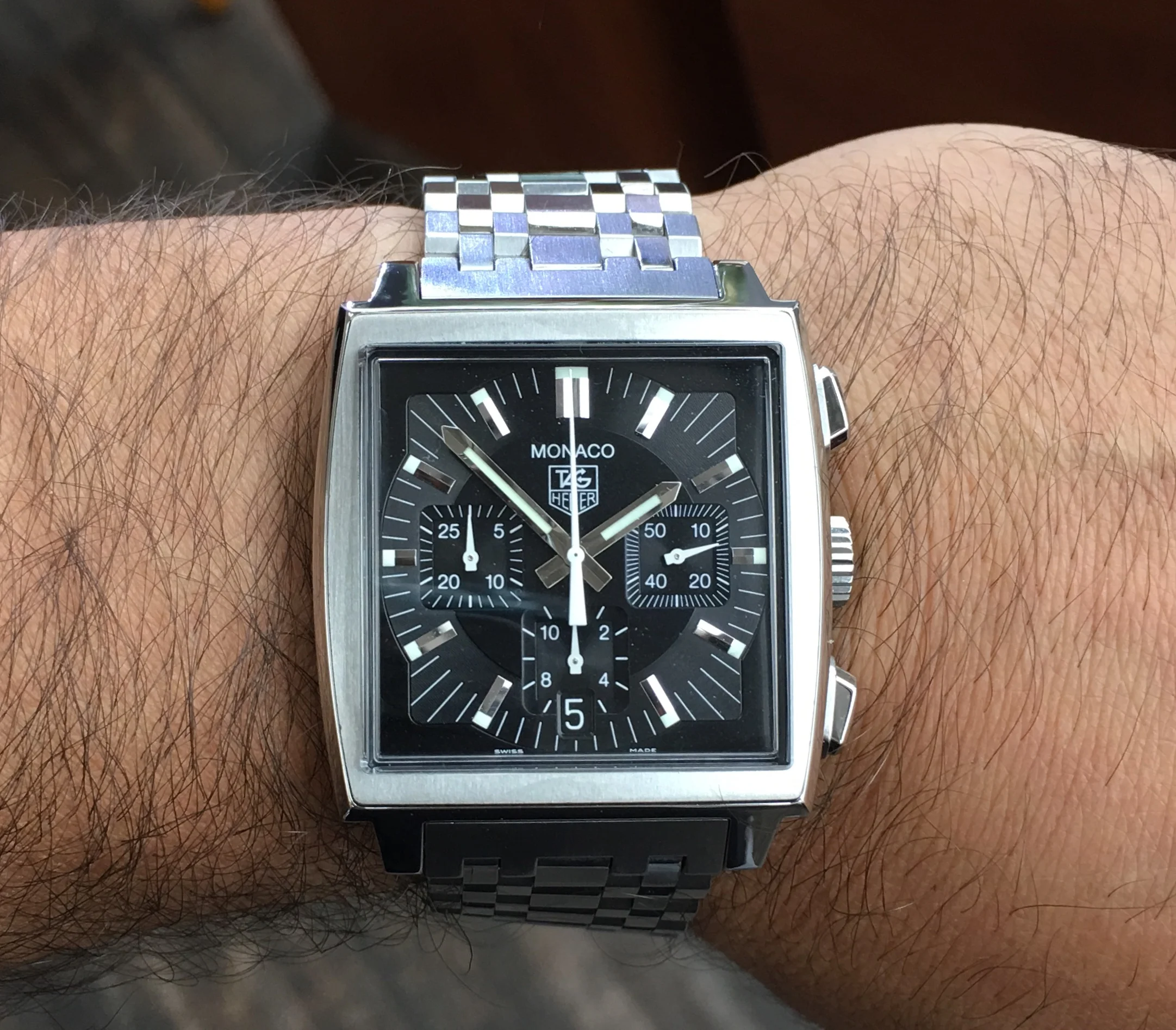 Tag Heuer Monaco Chronograph Automatic with Date — R Wolf Fine
