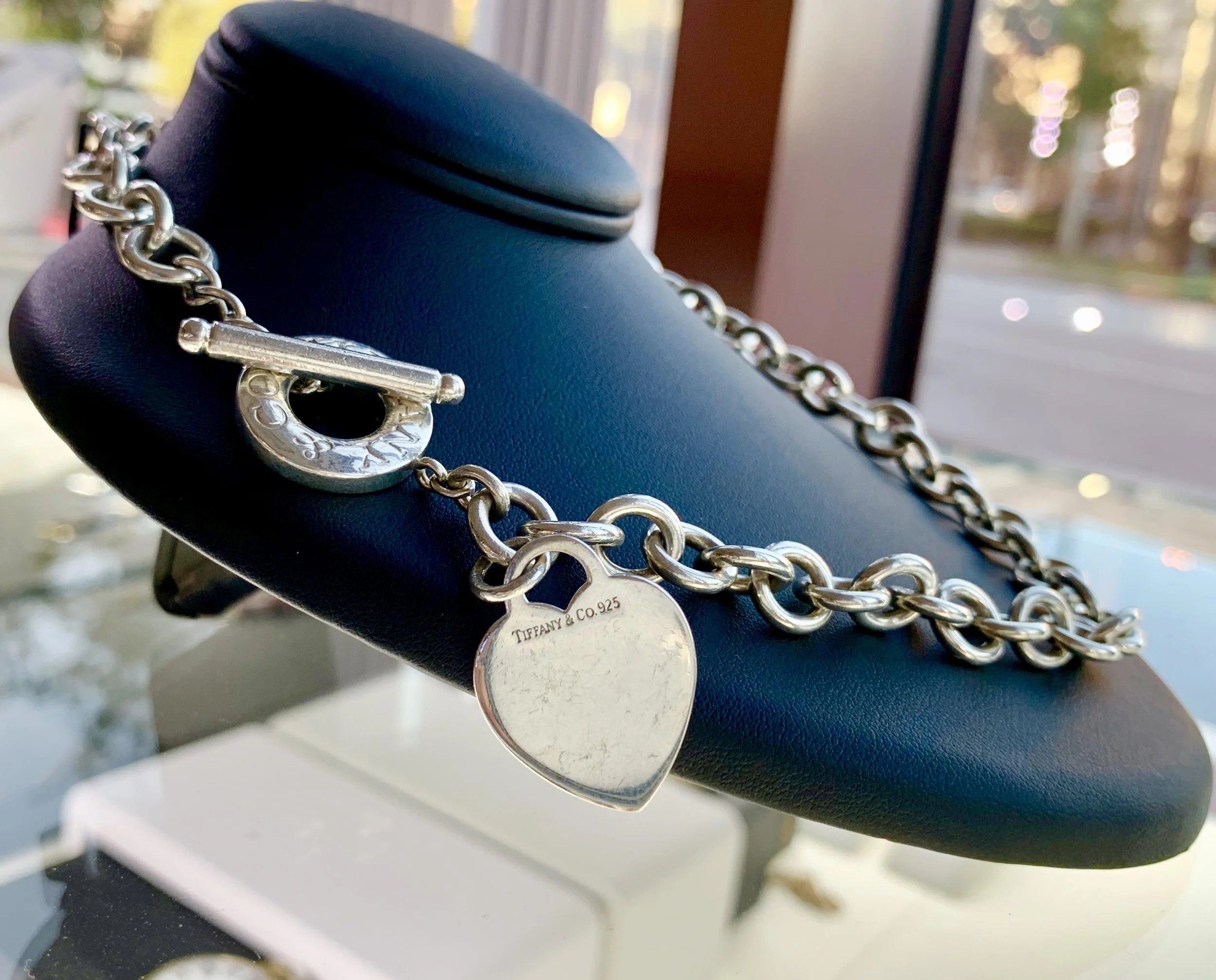 tiffany toggle necklace