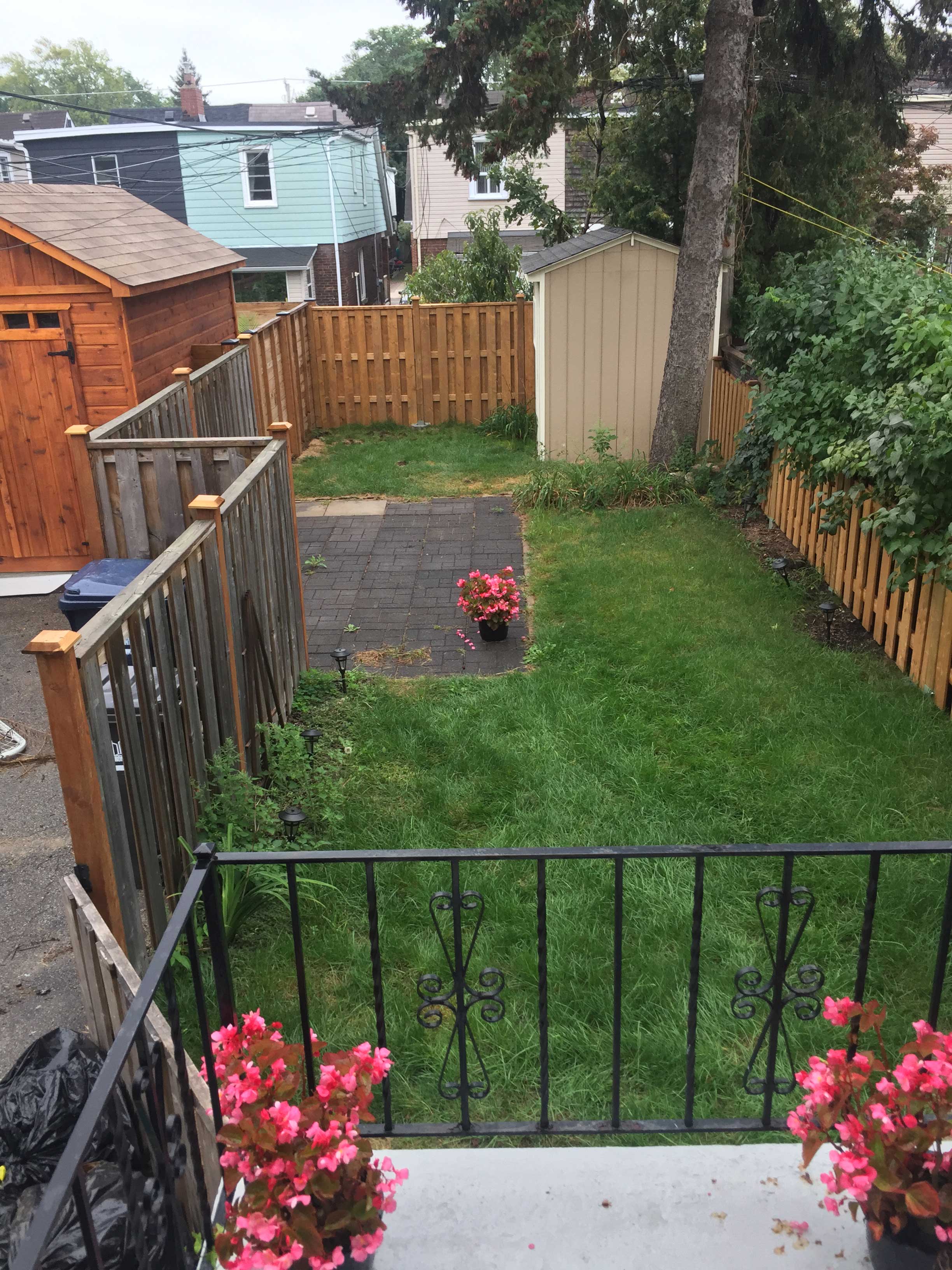 permacon landscape - before