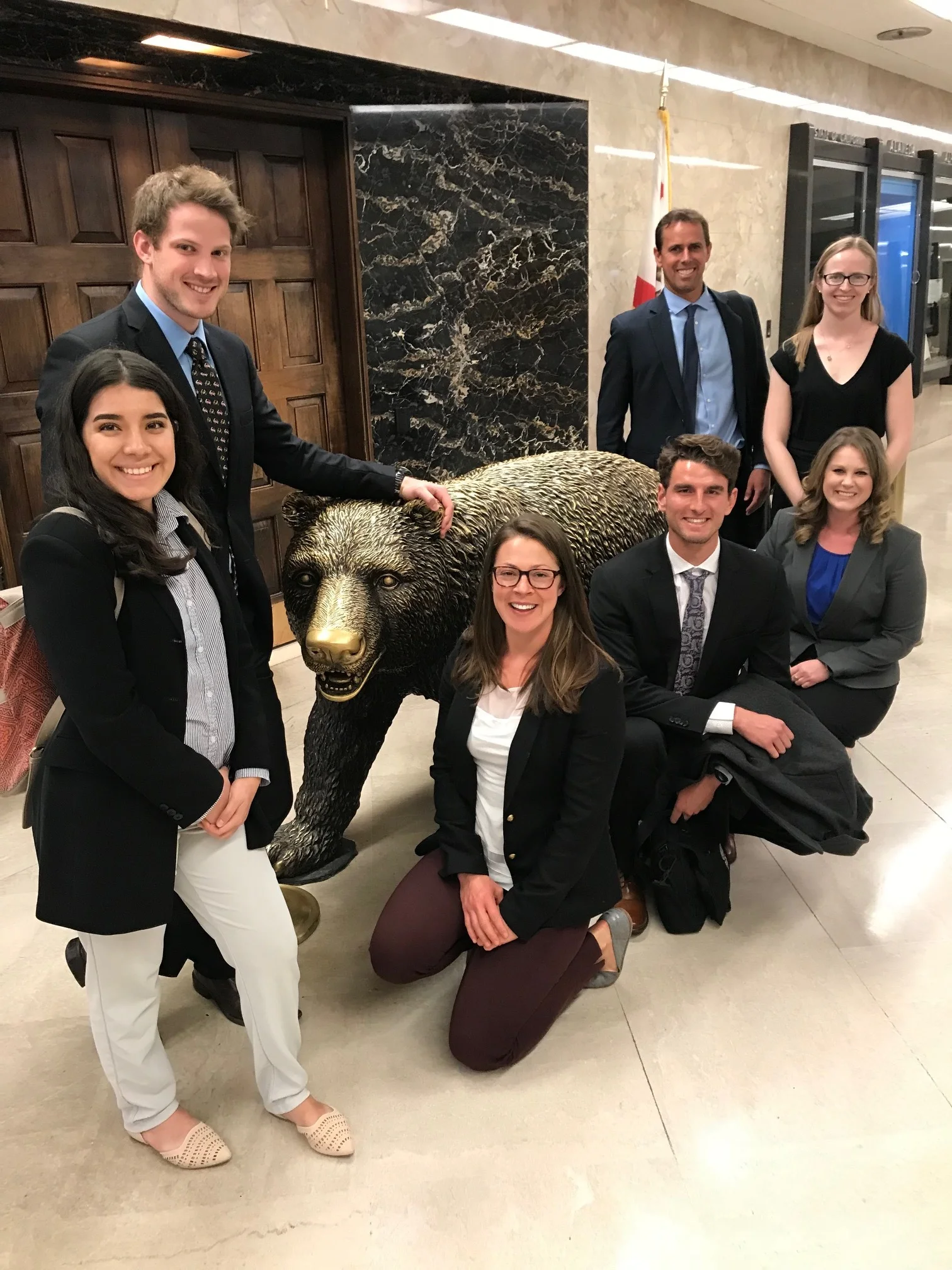 EAC, Wildcoast, the Nature Conservancy, and UCSD student advocating for coastal protections at 2018 Oceans Day!