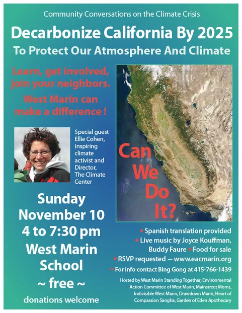 Climate Conversation II: Decarbonizing California by 2025, Can we do it?