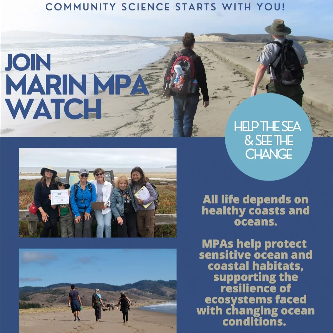 Marin MPA Watch Volunteer Training- Corte Madera Marsh, Corte Madera