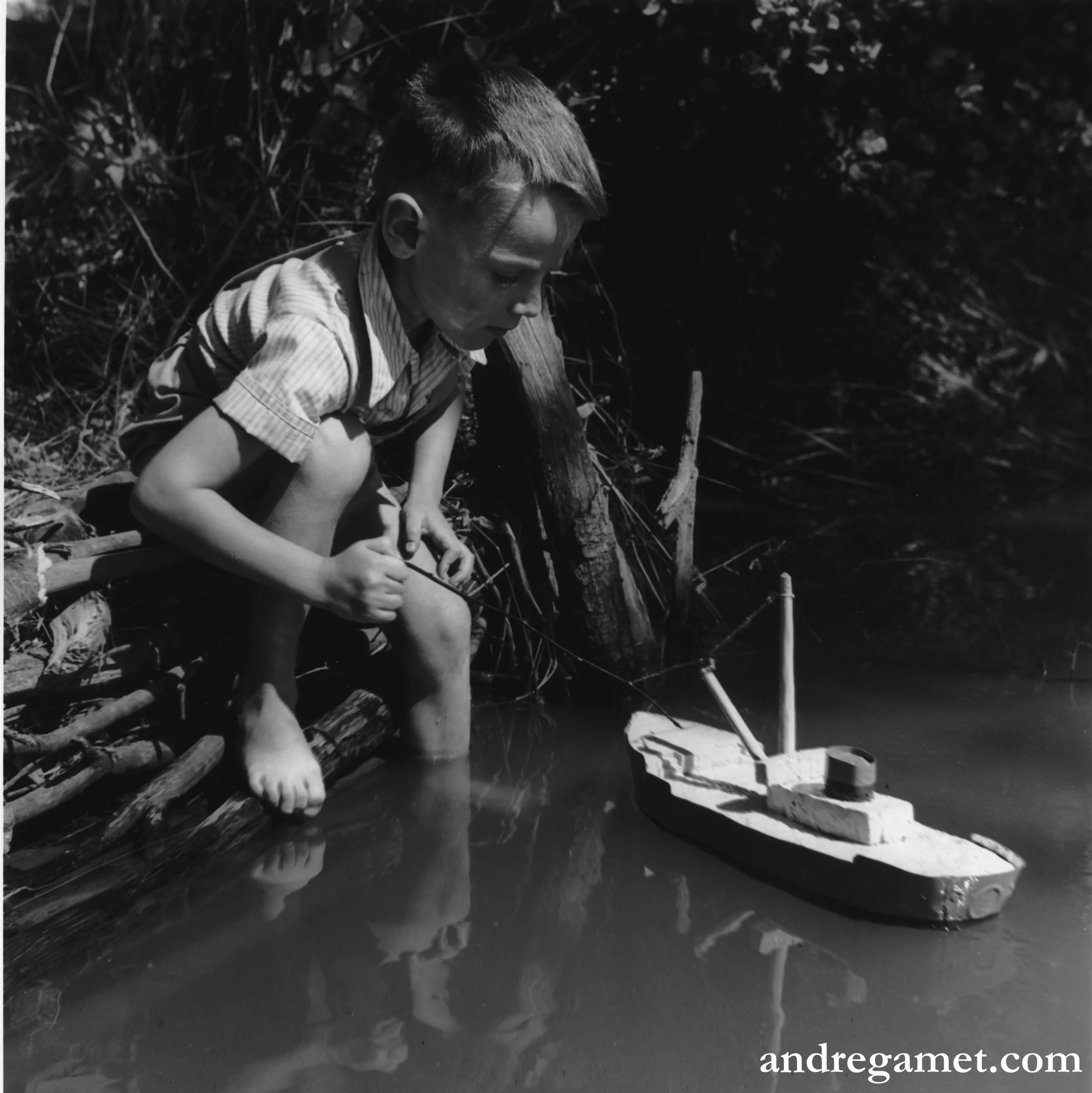 Navigation en étang