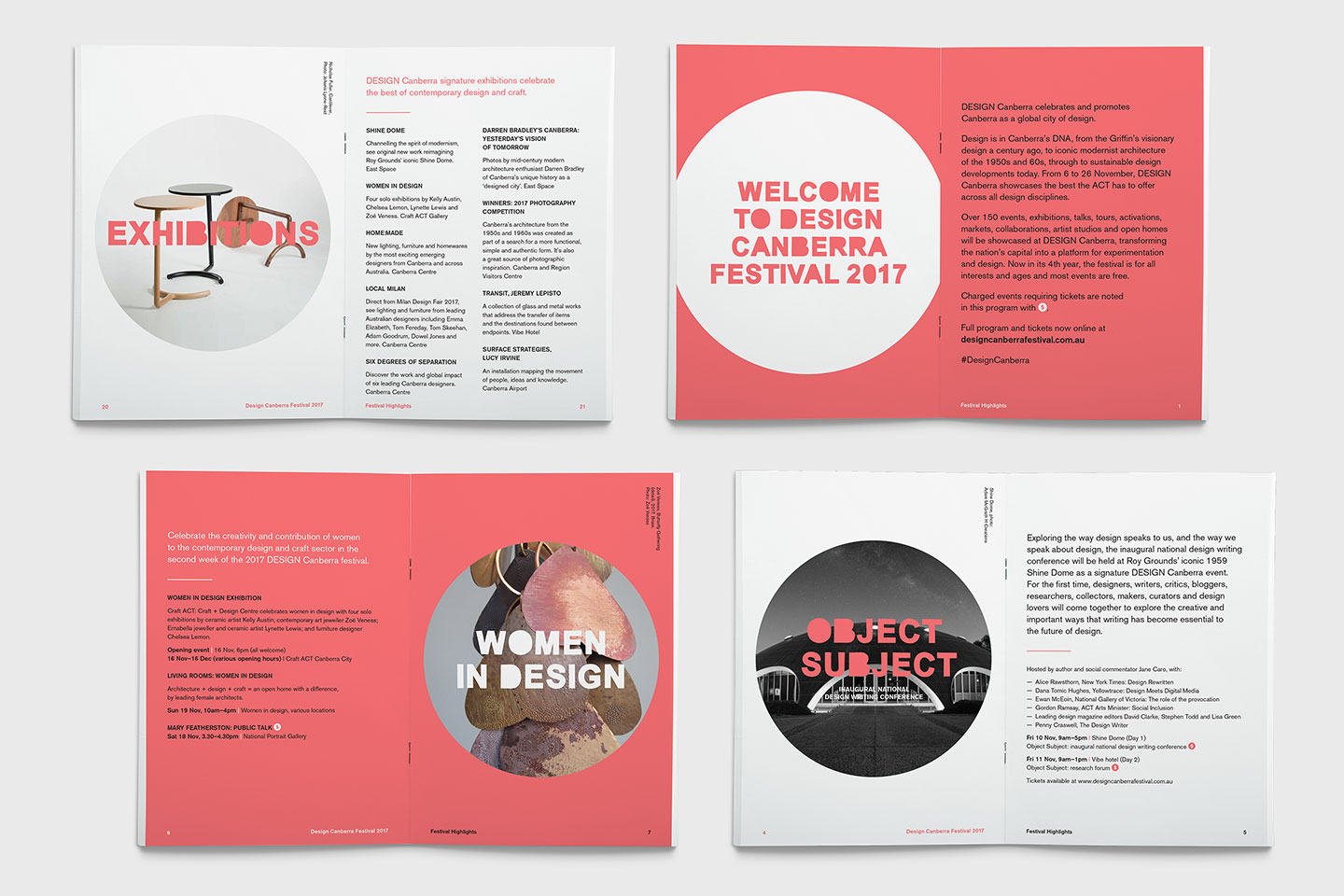 Event design collateral executed by CRE8IVE