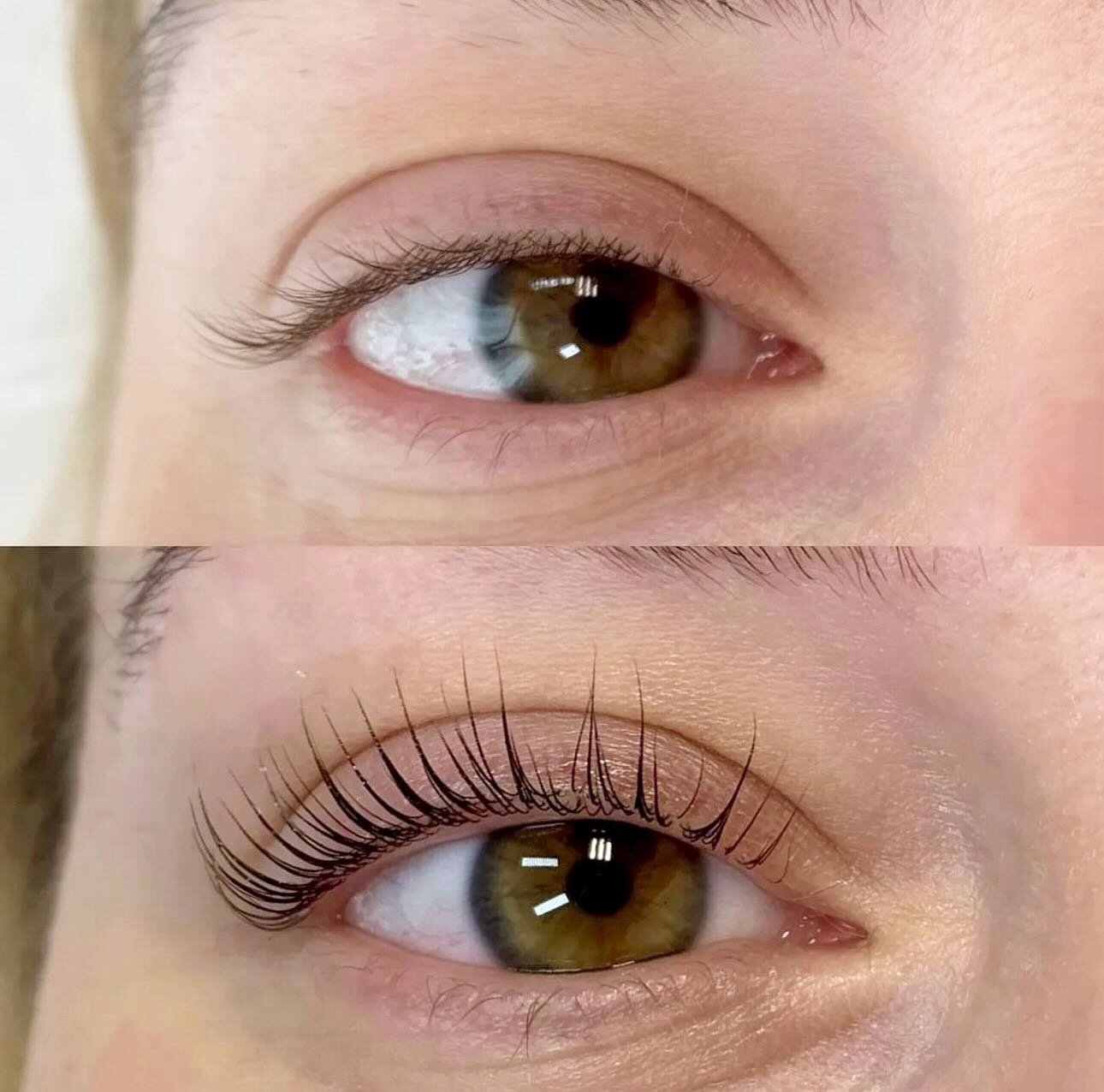 An example of why I love lash lifts so much 😍
.
These are her natural lashes just elevated! No mascara or extensions!