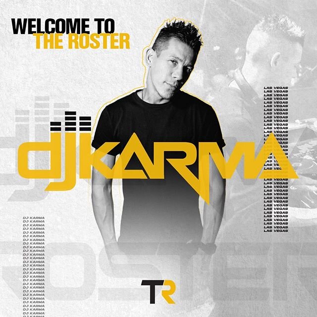 LET&rsquo;S MAKE IT OFFICIAL! We&rsquo;re making a MAJOR addition to #TheRoster! Help us in welcoming a true living legend to the #Family! Las Vegas&rsquo; very own, the incredible @djkarma is the newest member of the team! LFG!! 🙌