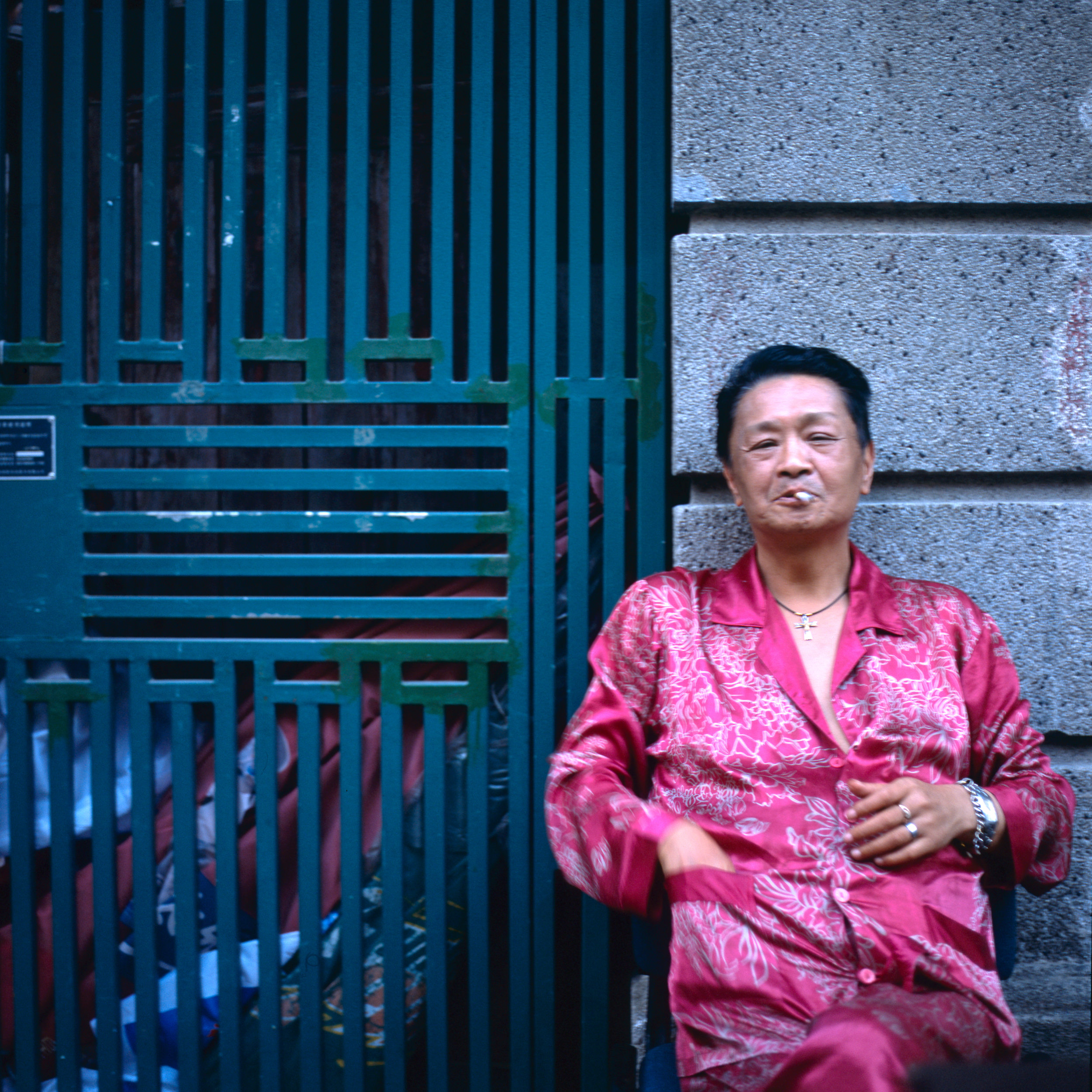 Pink Guy I started to develop a different way of shooting street due to the relative "openness" of strangers. - Shanghai Day 4