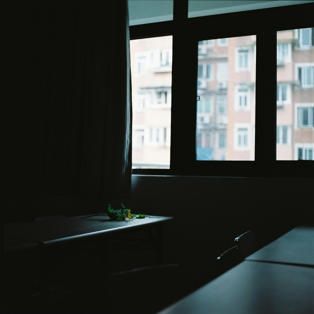 ECNU An empty classroom at East China Normal University. - Shanghai Day 11