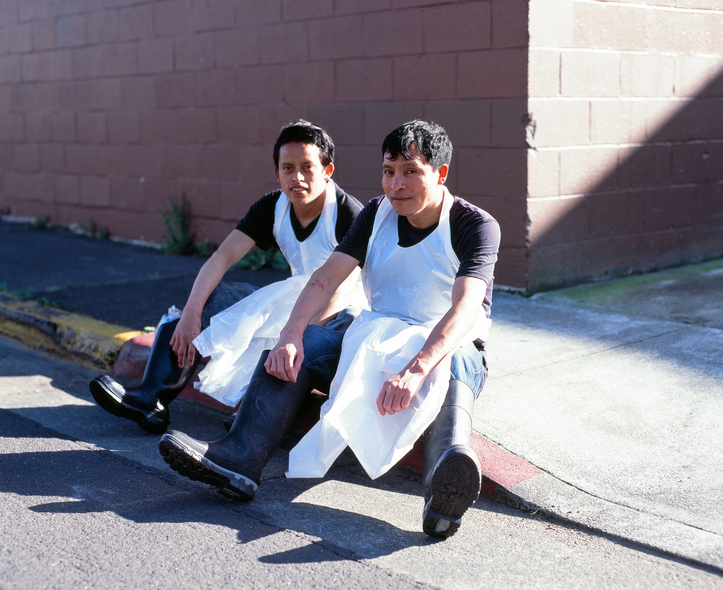 Restaurant Workers in Santa Rosa, California, 2019.