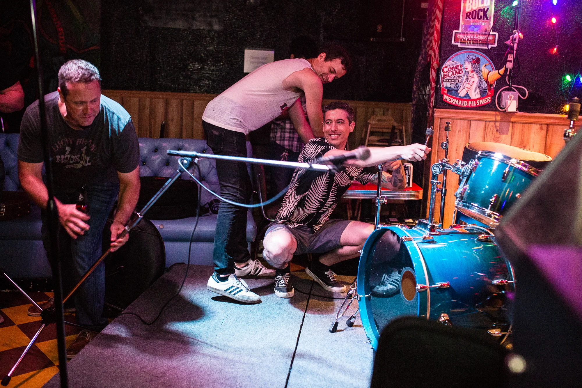 Setting up in DC.
