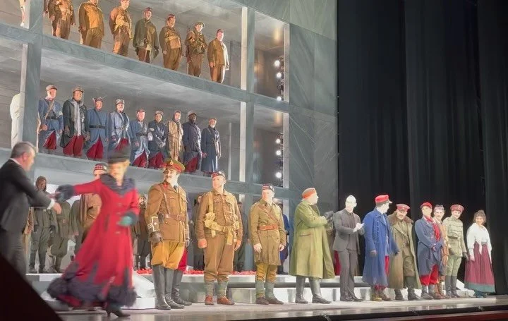 What a night! Silent Night opened last night @fgopera and we were honored to join this remarkable company onstage for bows. Our deepest thanks to the @miami_actiondesign fighters and the full cast for bringing such precision and artistry to every mom